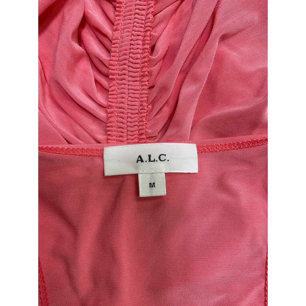 A.L.C. 'Adley' Pink Nylon Top Size M