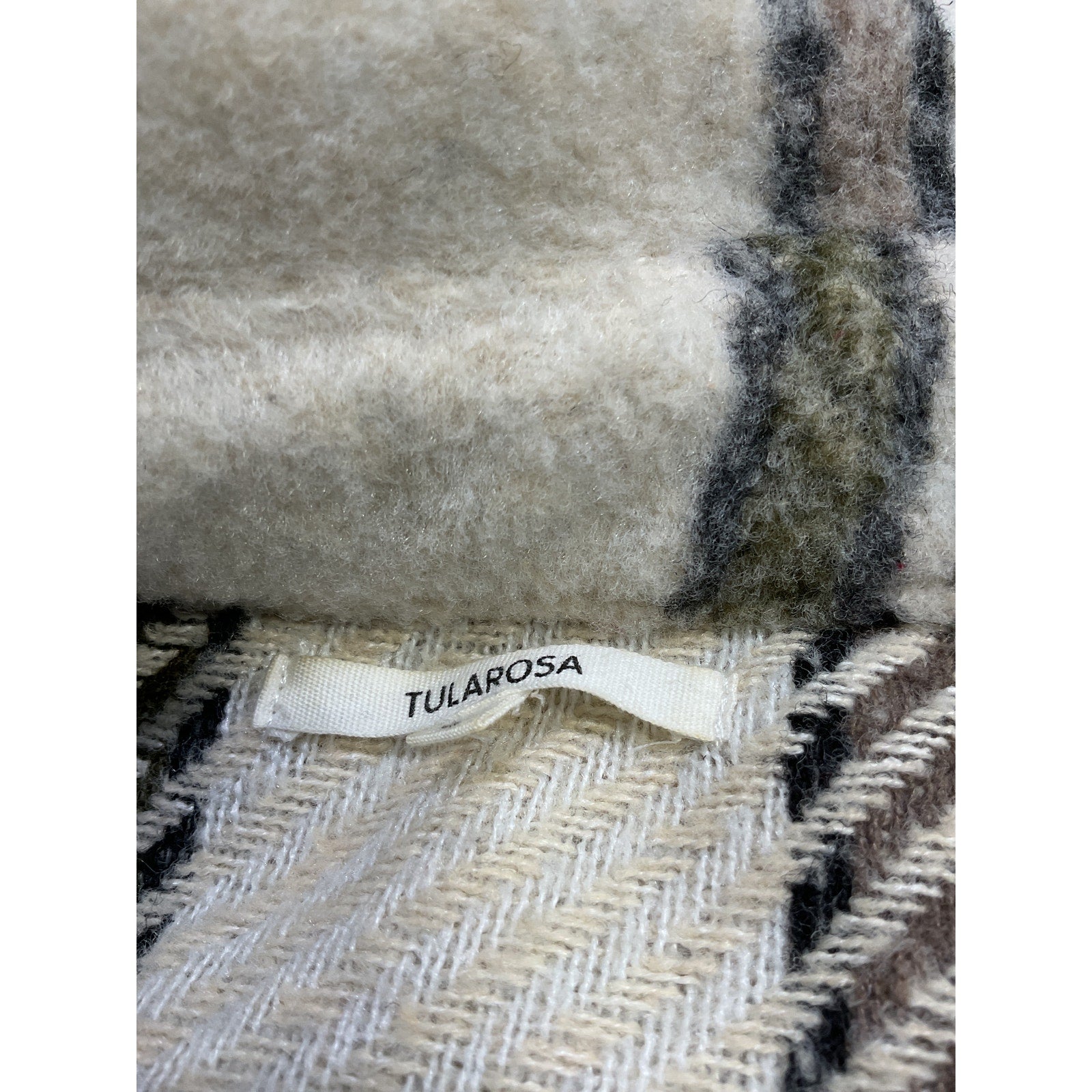 Tularosa 'Josie' Tan Faux Fur Coat Size S