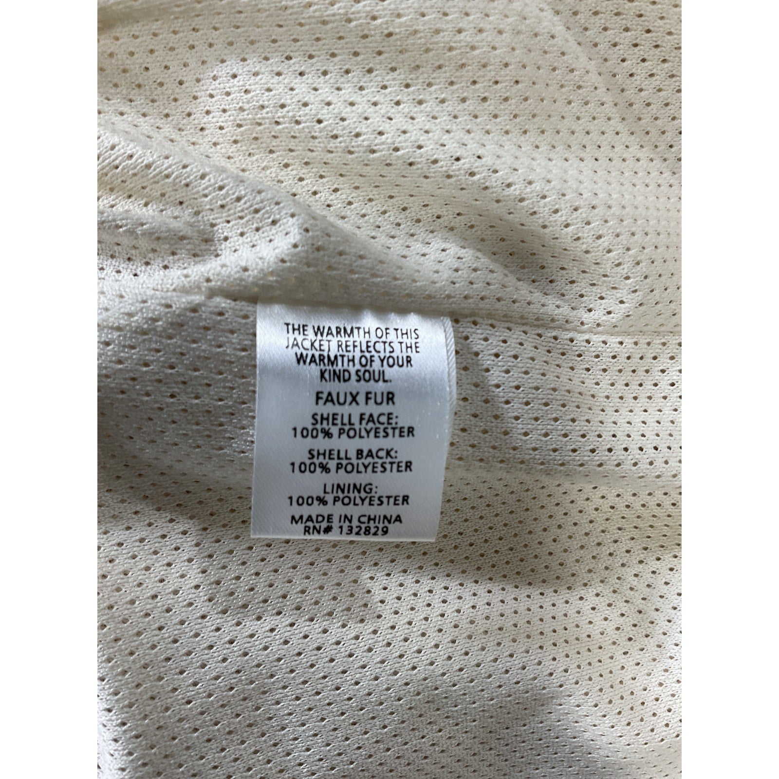 Lpa 'Ciao' White Pullover Faux Fur Sweater Size XXL