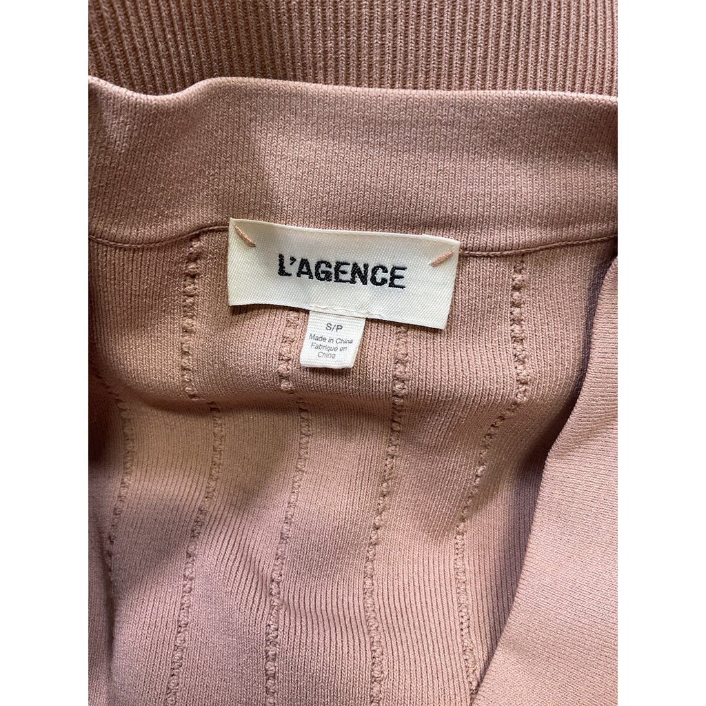 L'Agence 'Calypso' Pink Rayon Cardigan Size S