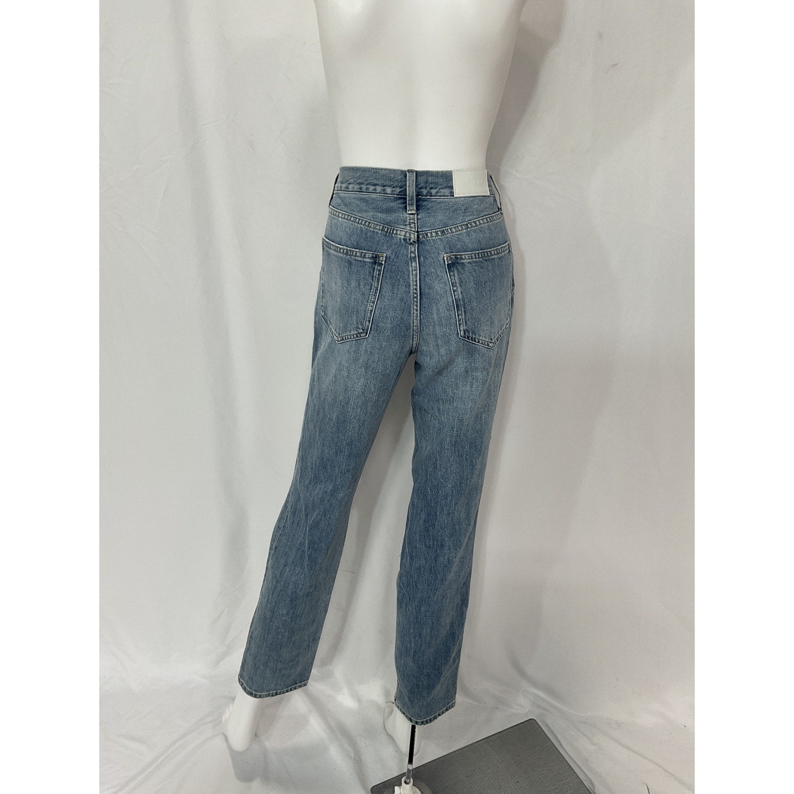 Pistola 'Presley' Blue Straight Denim Jean Size 27
