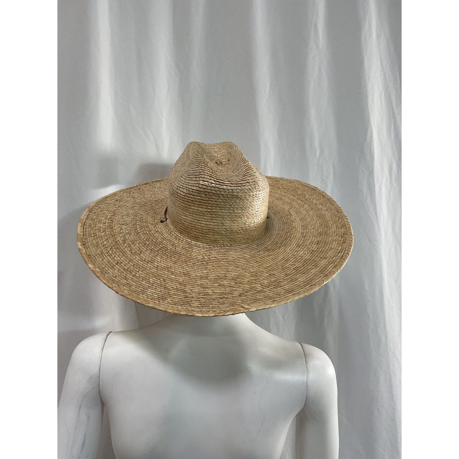 Cleobella 'Leon' Tan Palm Hat Size XS