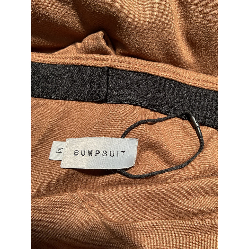 Bumpsuit 'The Angelina' Brown Off Shoulder Dress Size M