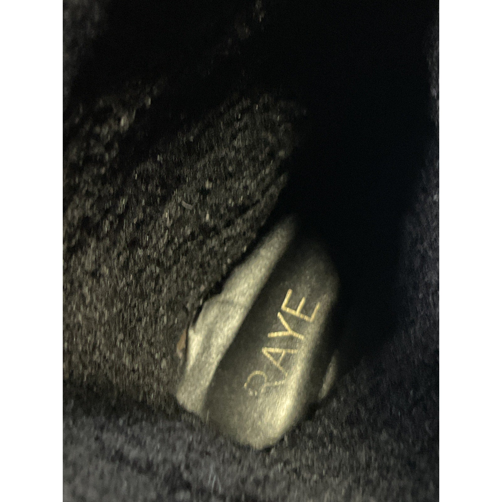 Raye 'Meribel' Black Leather Boot Size 6