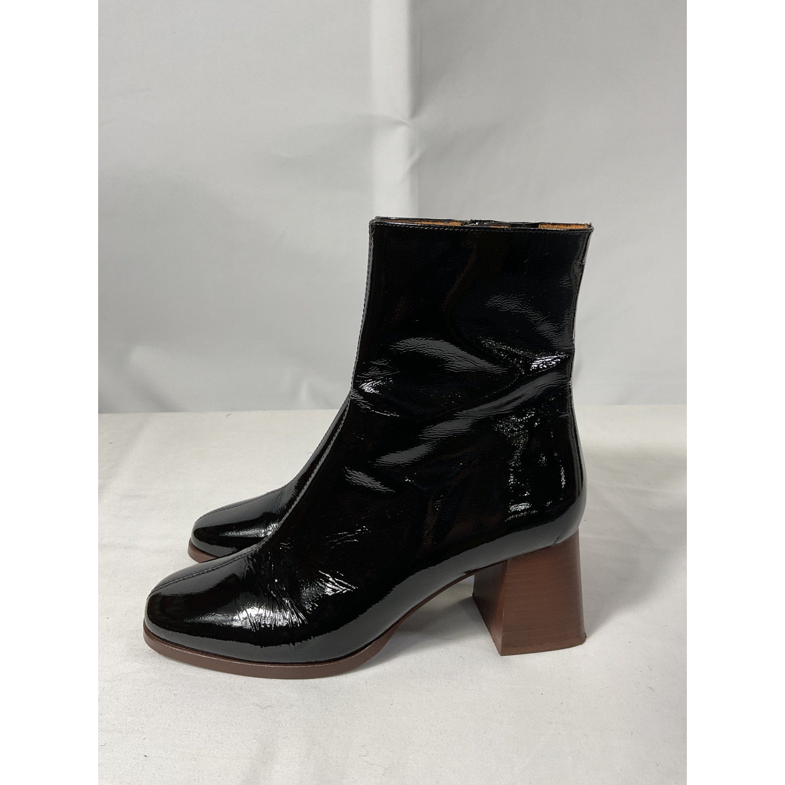 S�zane 'Axelle' Black Ankle Boots Size 9