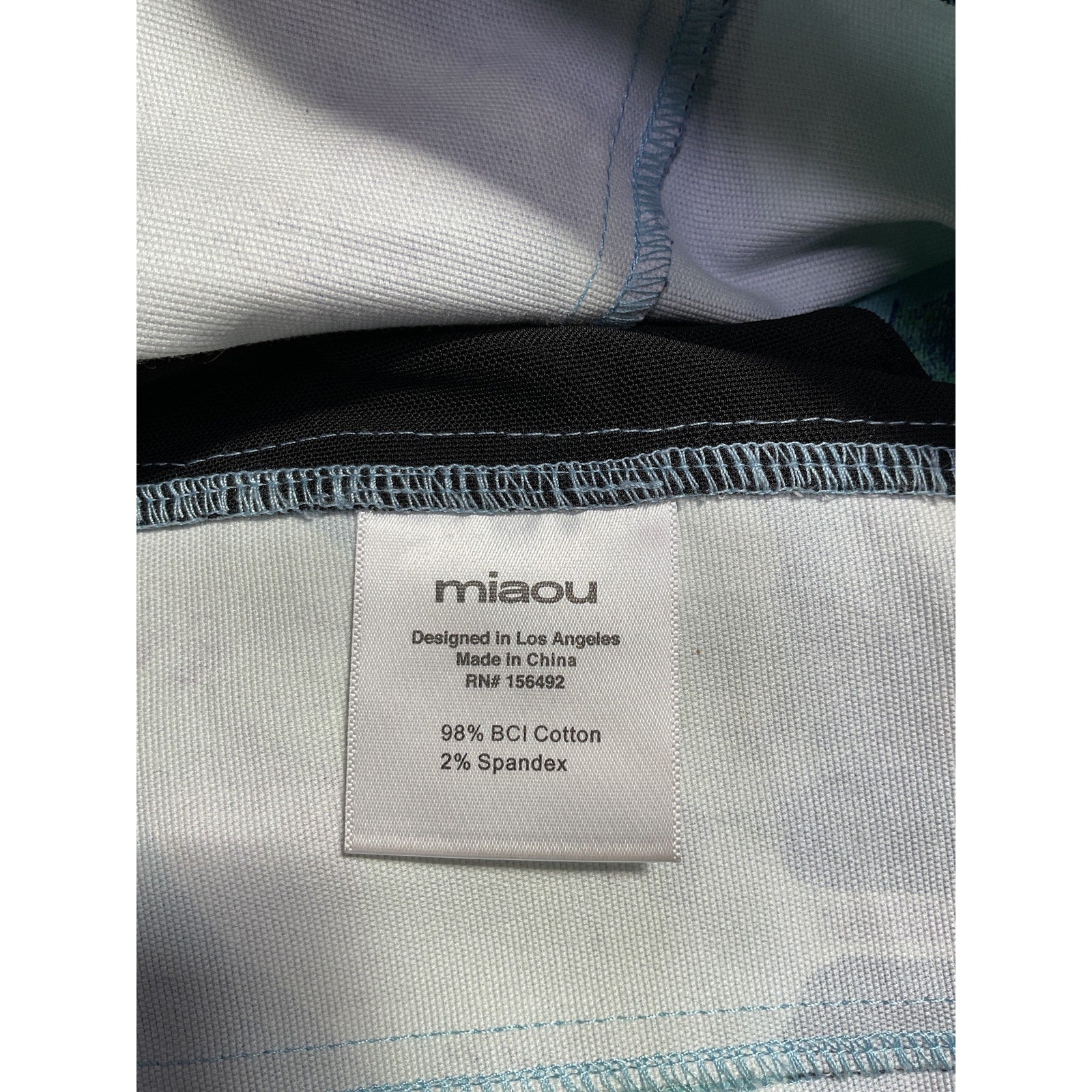 Miaou 'Corset' Blue Skirt Size S