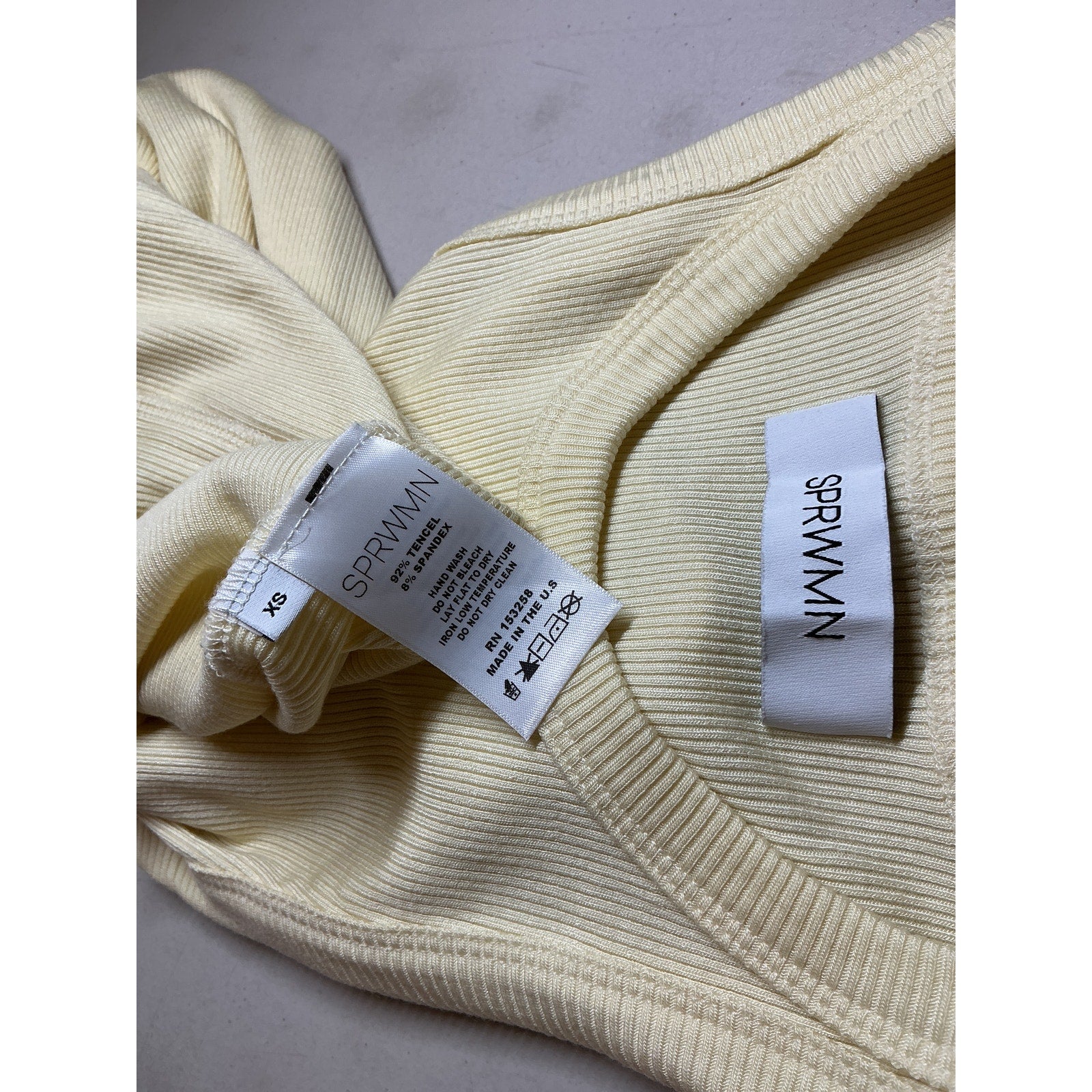 Sprwmn 'Racer' Tan Tencel Maxi Dress Size XS