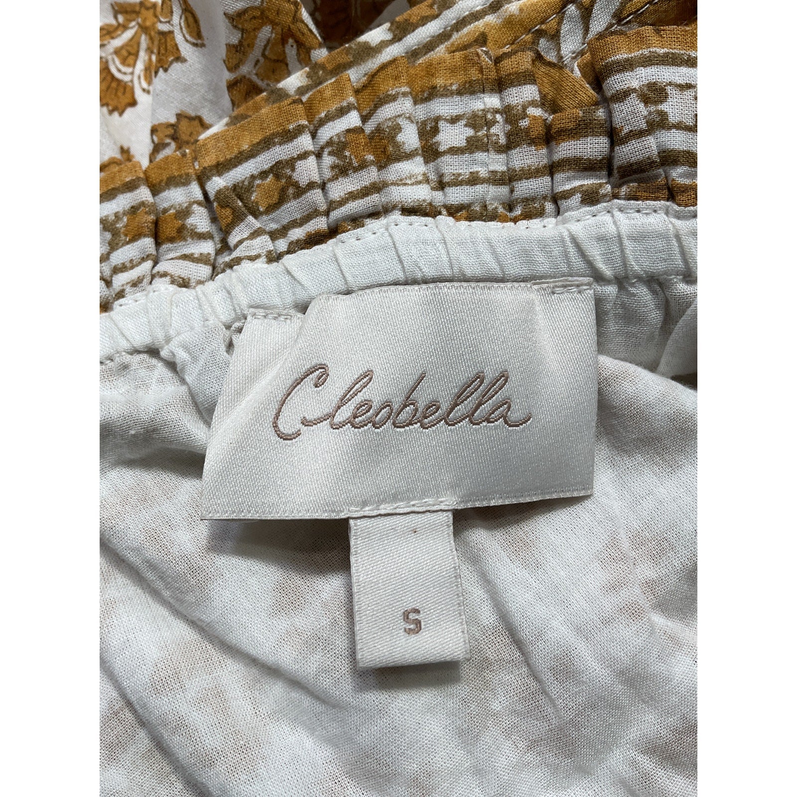 Cleobella 'Tillie' Brown Mini Dress Size S