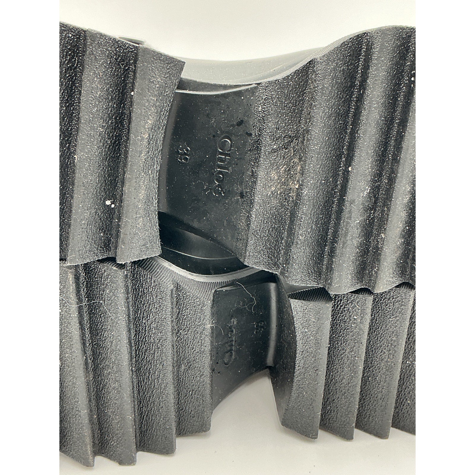 Chlo� 'Betty' Black 50Mm Rain Boots Size OS