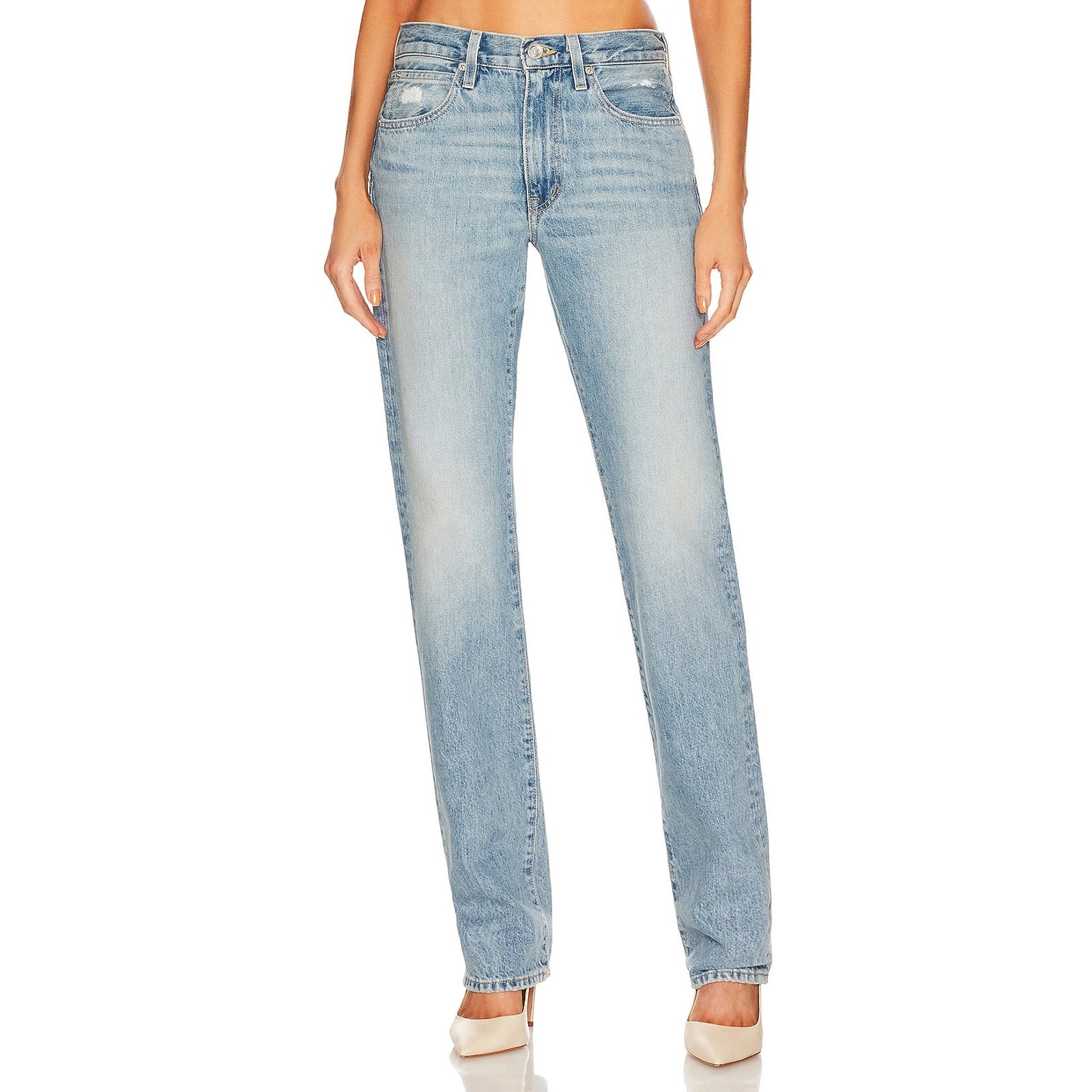 Slvrlake 'Lennox' Blue Low Rise Slouch Denim Jean Size 30