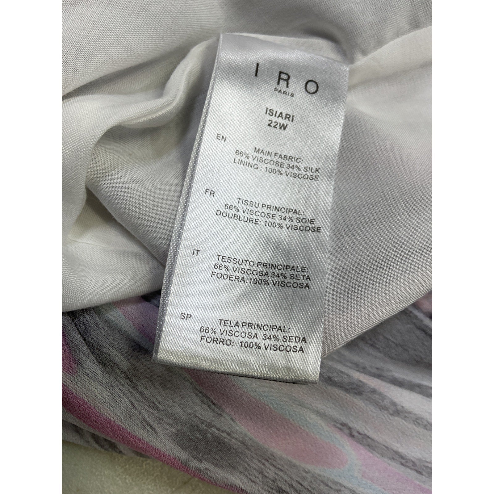 Iro 'Isiari' Pink Mini Dress Size 38
