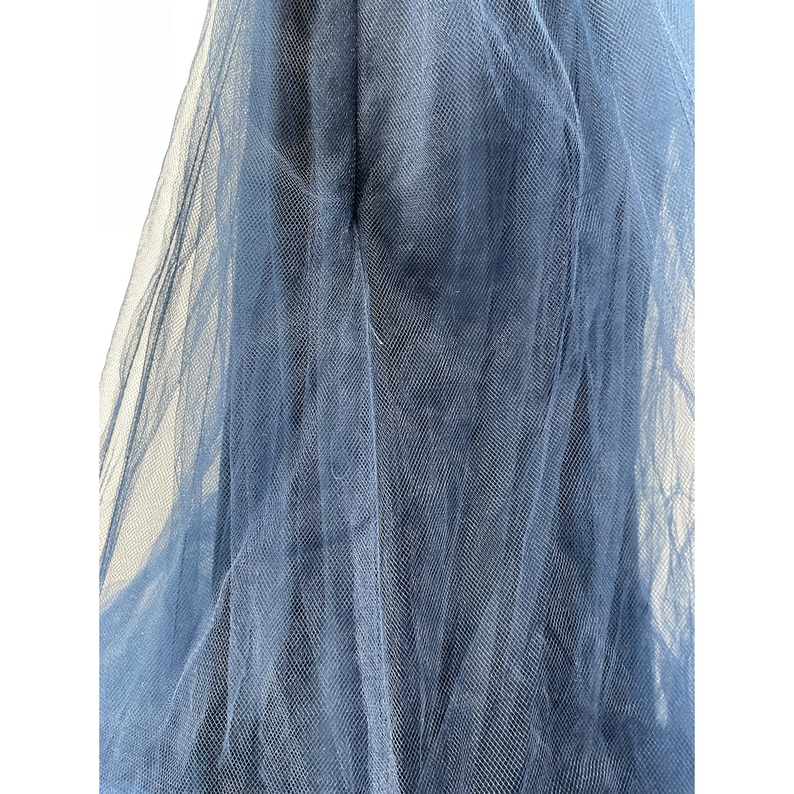 Hutch 'Toni' Blue Polyester Gown Size 2 - NWT