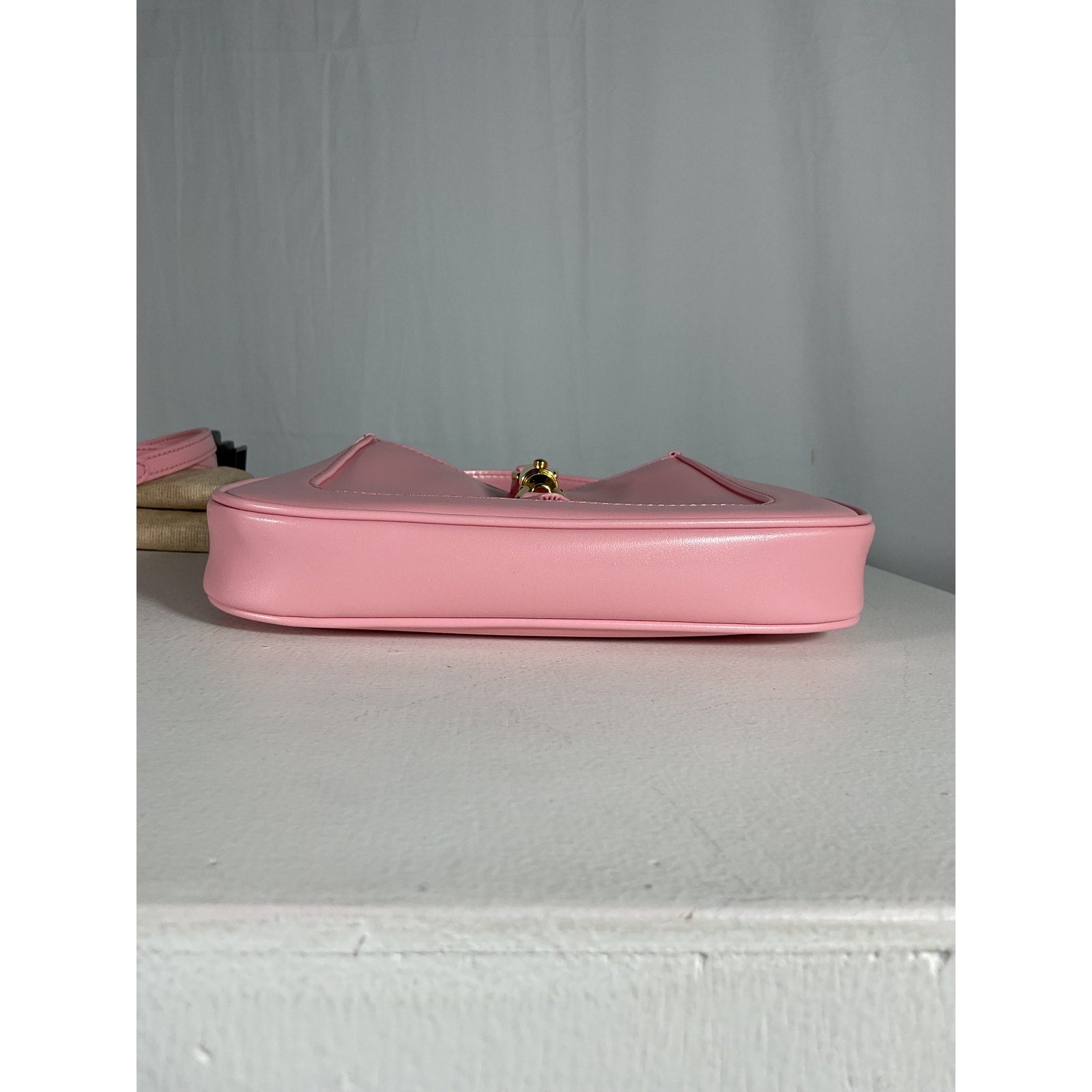 Gucci 'Jackie 1961' Pink Leather Mini Shoulder Bag