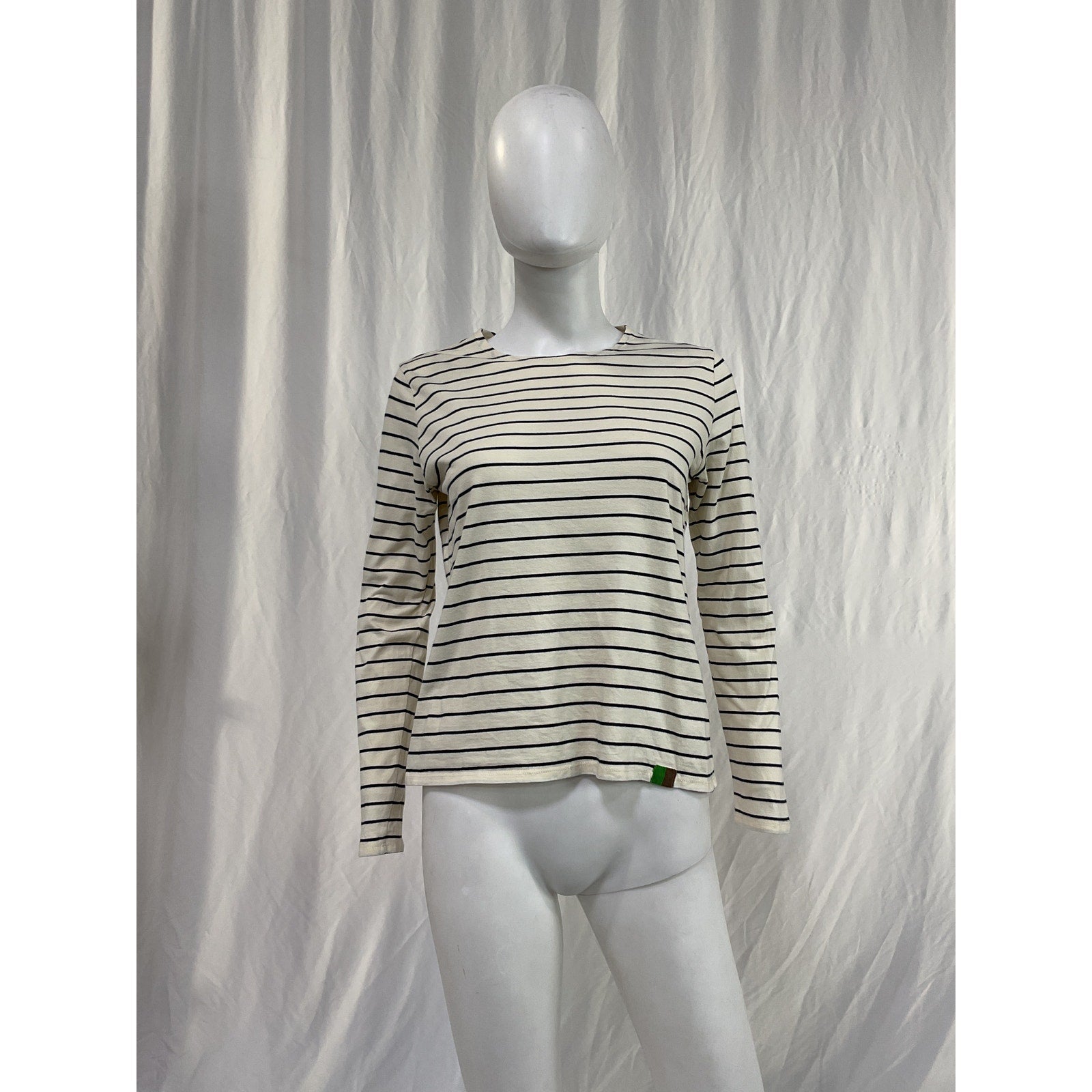 Kule The Organic White Cotton Modern Long Tee Size XS