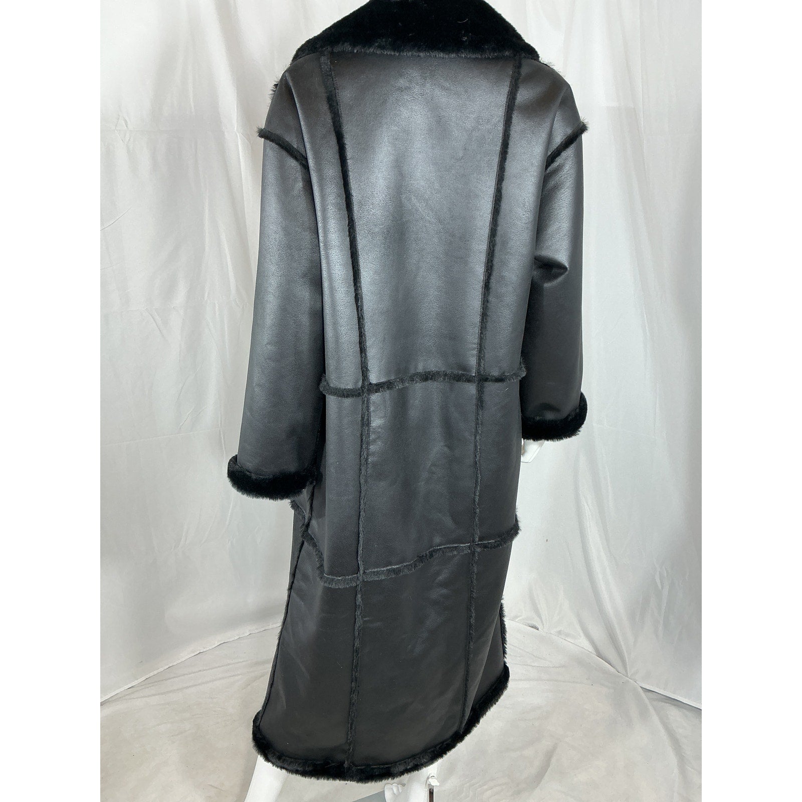 Tularosa 'Belen' Black Polyester Coat Size S - NWT