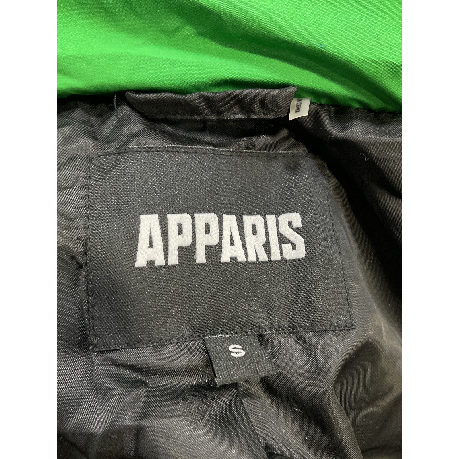 Apparis 'Lisel' Green Puffer Vest Size S