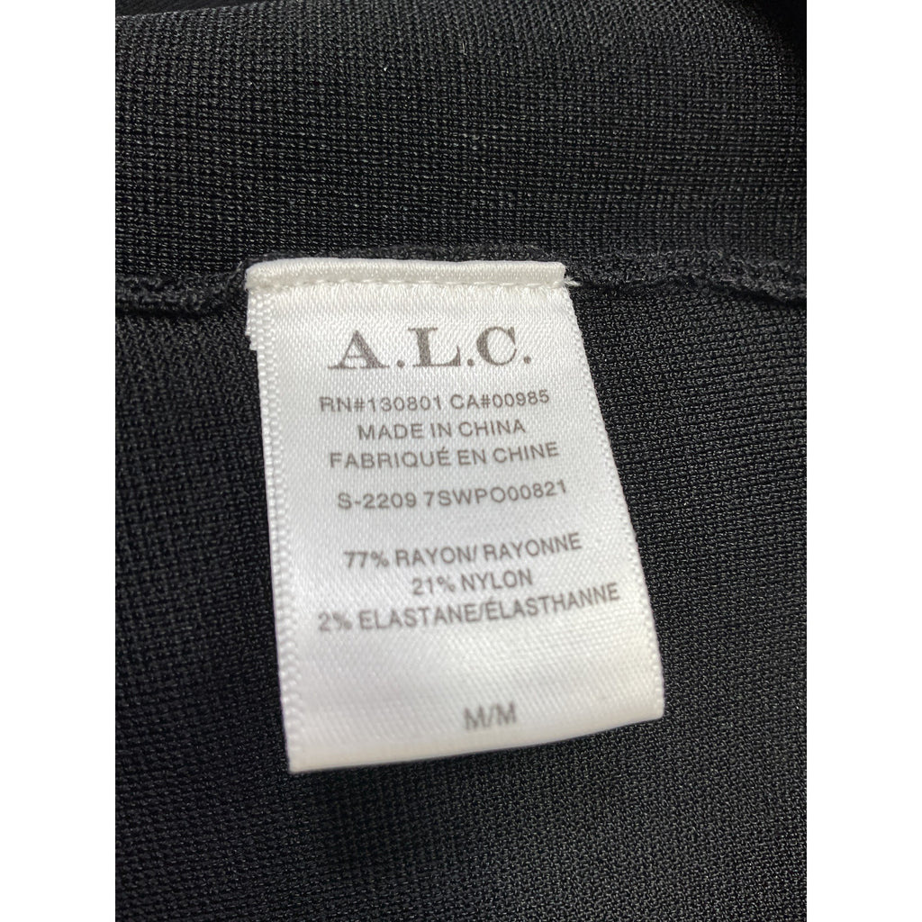 A.L.C. 'Belle' Black Cropped Top Size M - NWT
