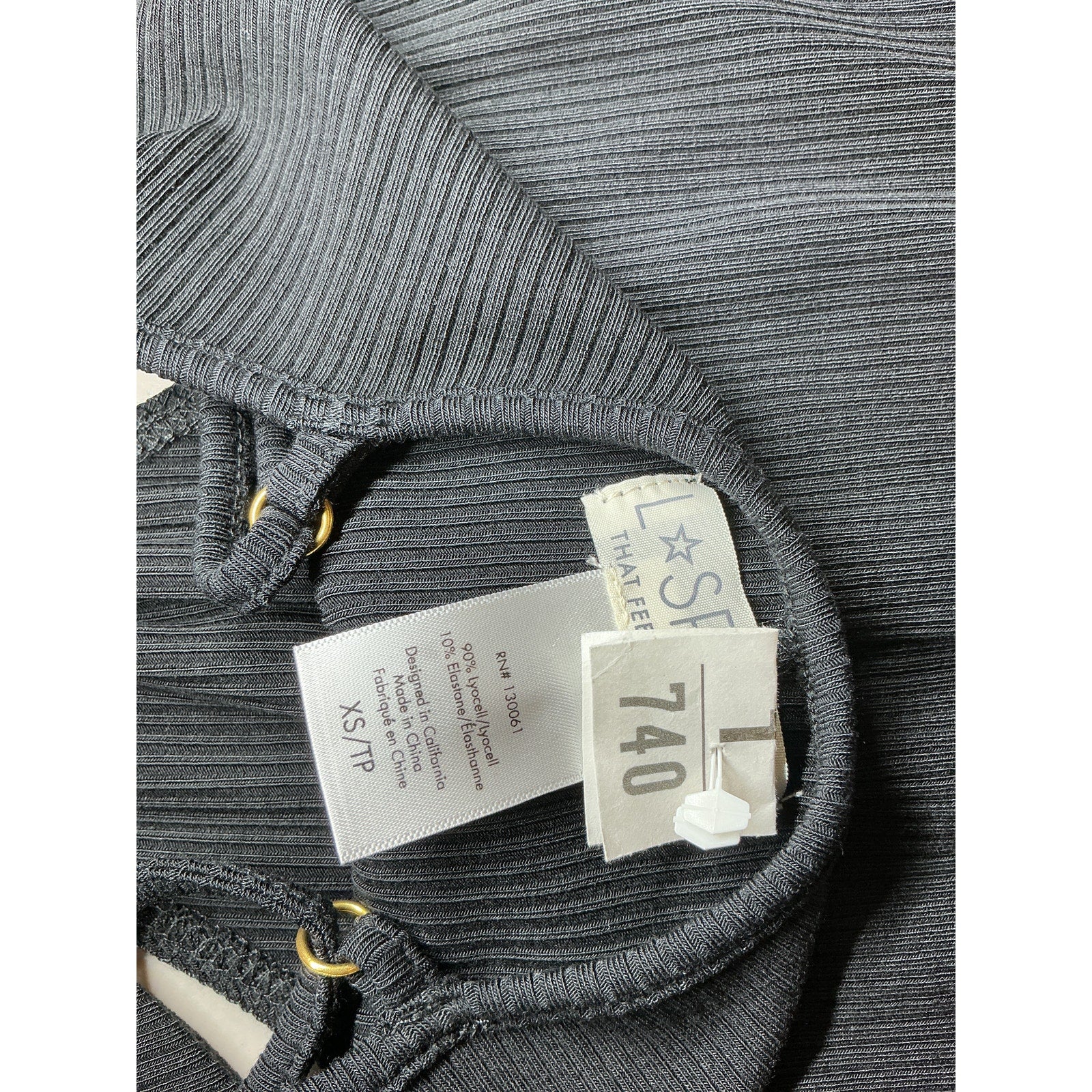 Lspace 'Naomi' Black Lyocell Dress Size XS