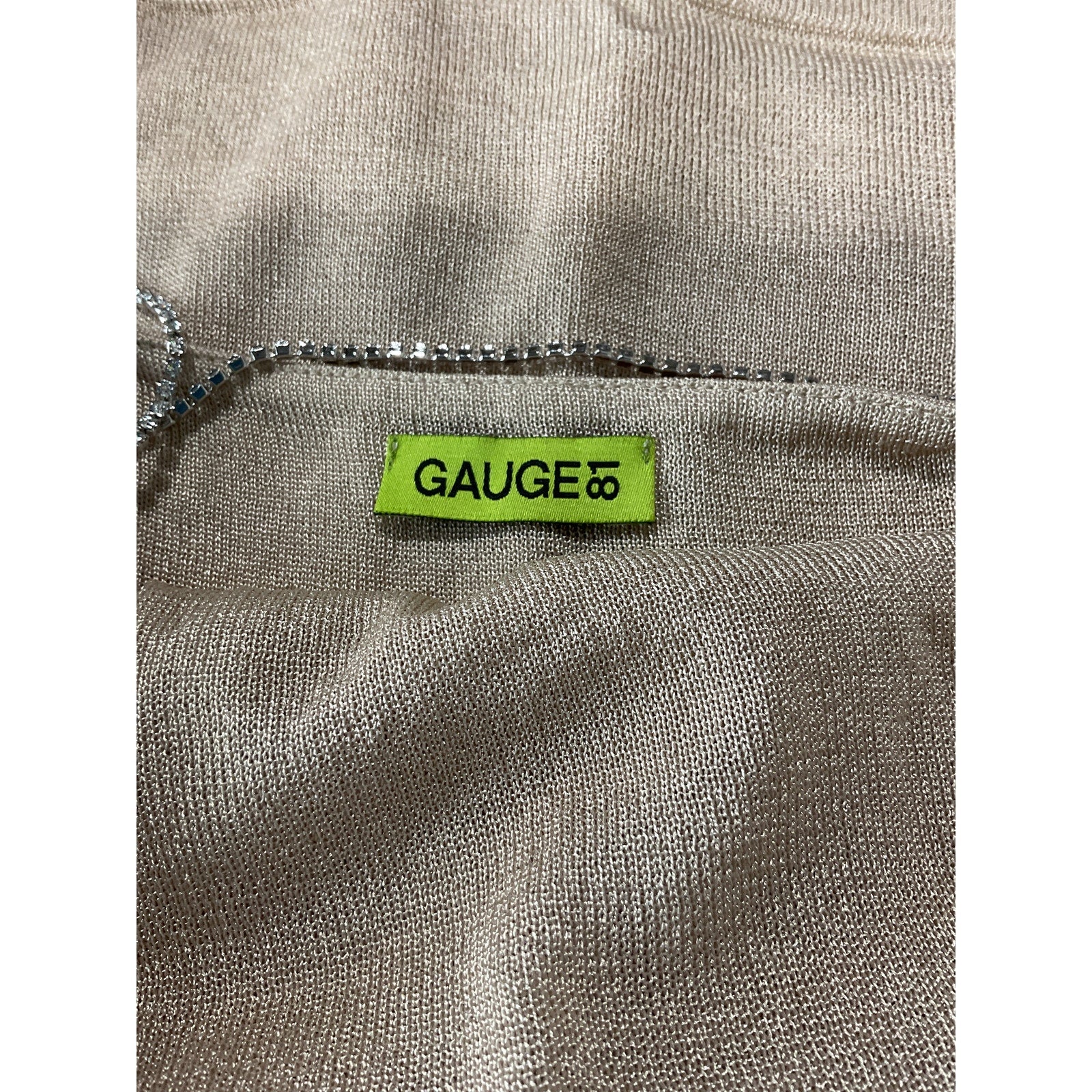 Gauge81 'Hira' Tan Viscose Dress Size XS