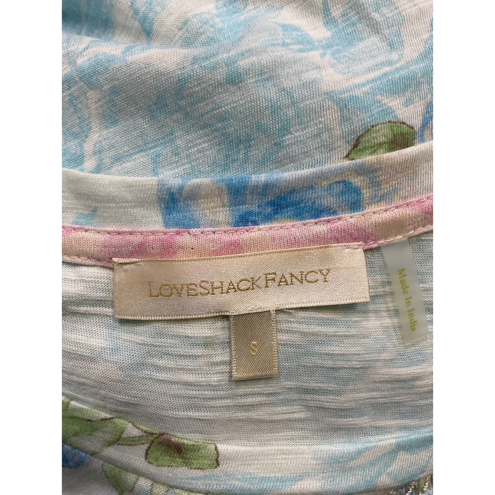 Loveshackfancy 'Amore' Blue Dress Size S