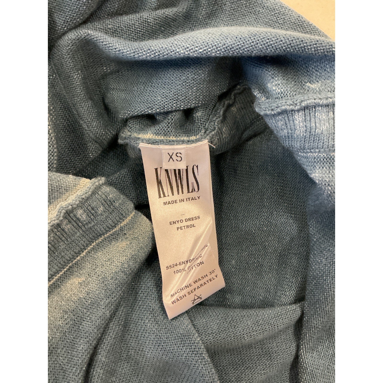 Knwls 'Enyo' Blue Sleeveless Dress Size XS - NWT