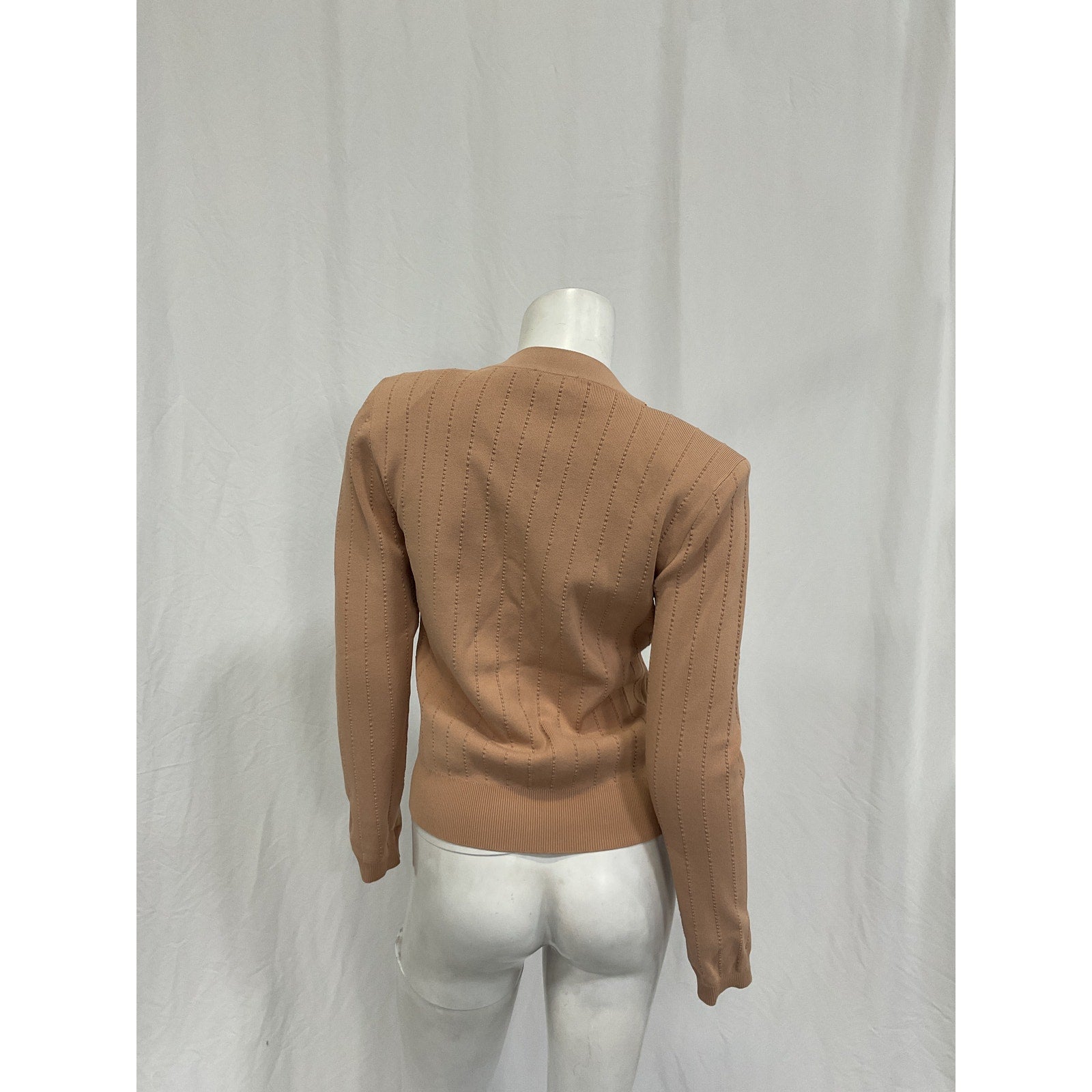 L'Agence 'Calypso' Pink Rayon Cardigan Size S