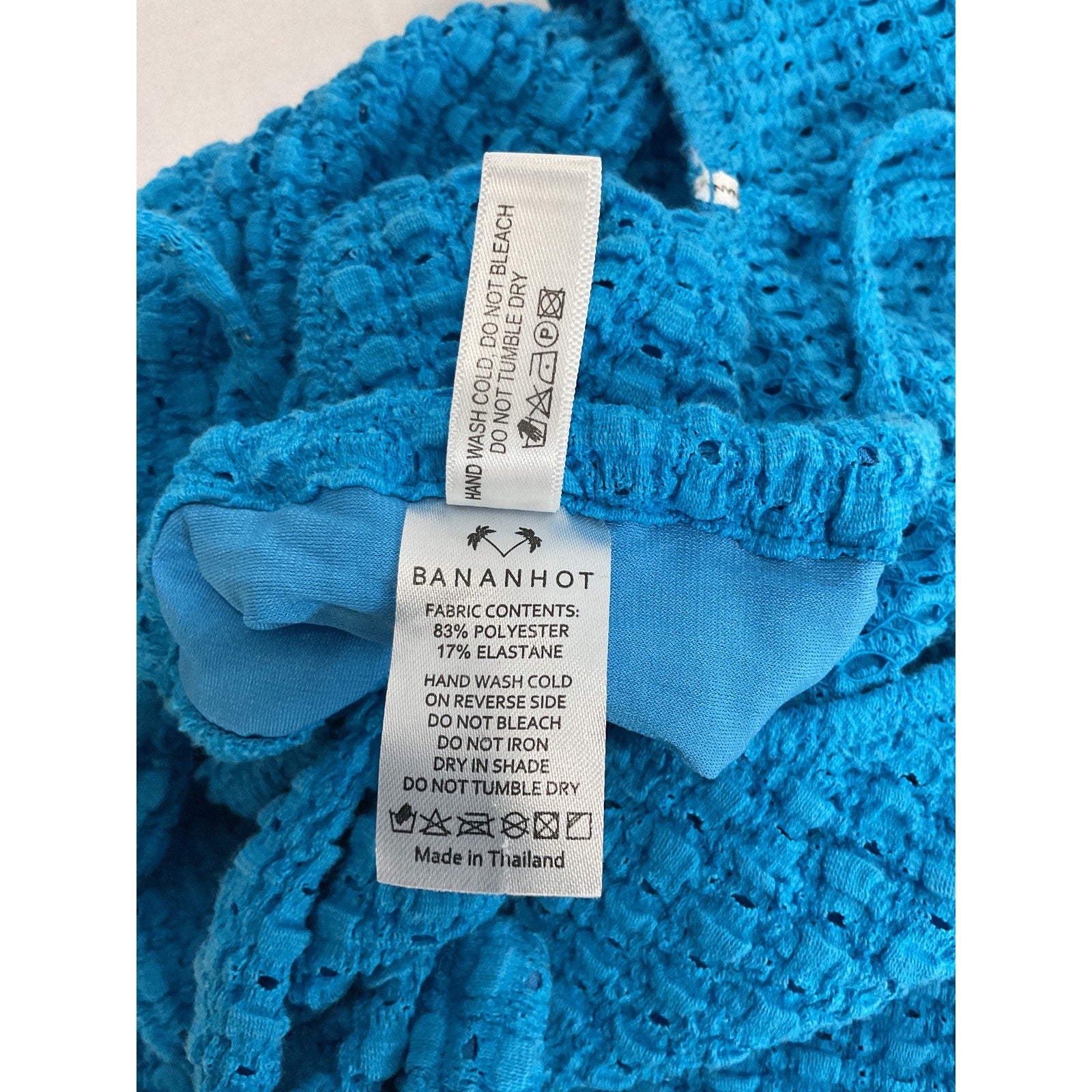 Bananhot 'Anna' Blue Maxi Dress Size S