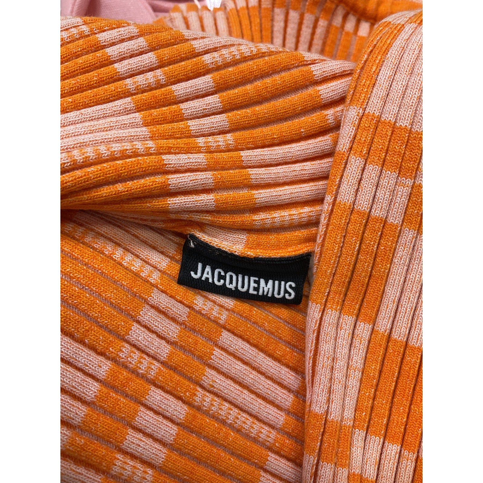 Jacquemus 'Gelati' Orange Long Sleeve Top Size S