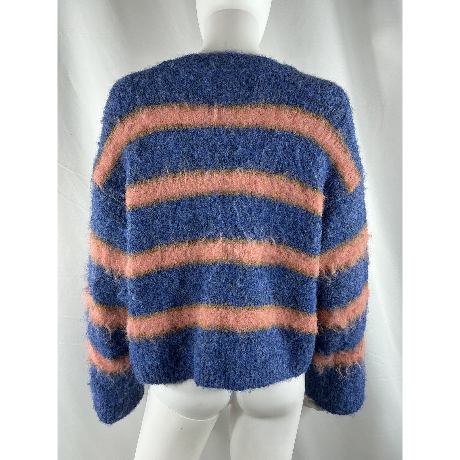 L*Space 'Montauk' Blue Polyester Cardigan Size S