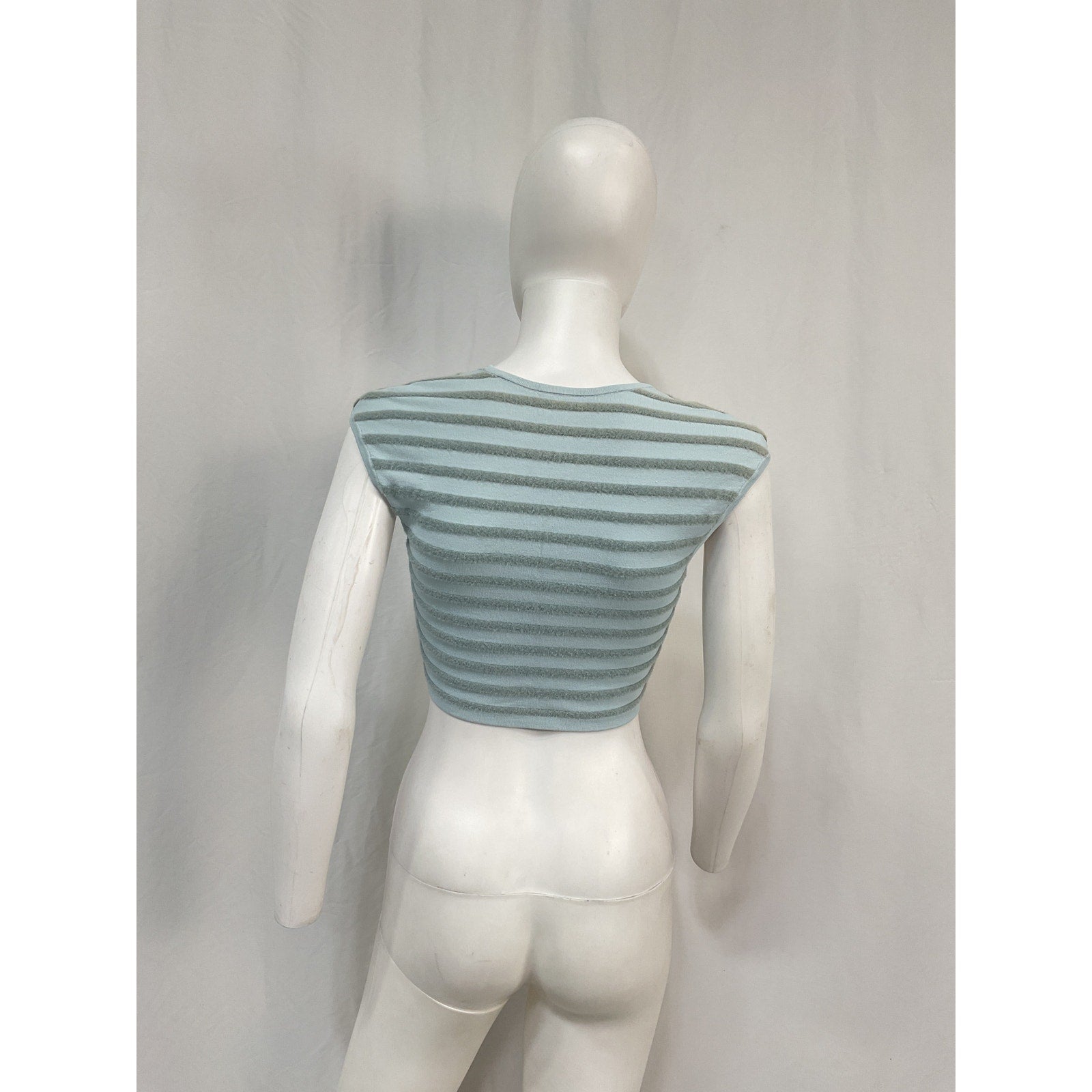 Alexis 'Emille' Blue Polyamide Top Size S