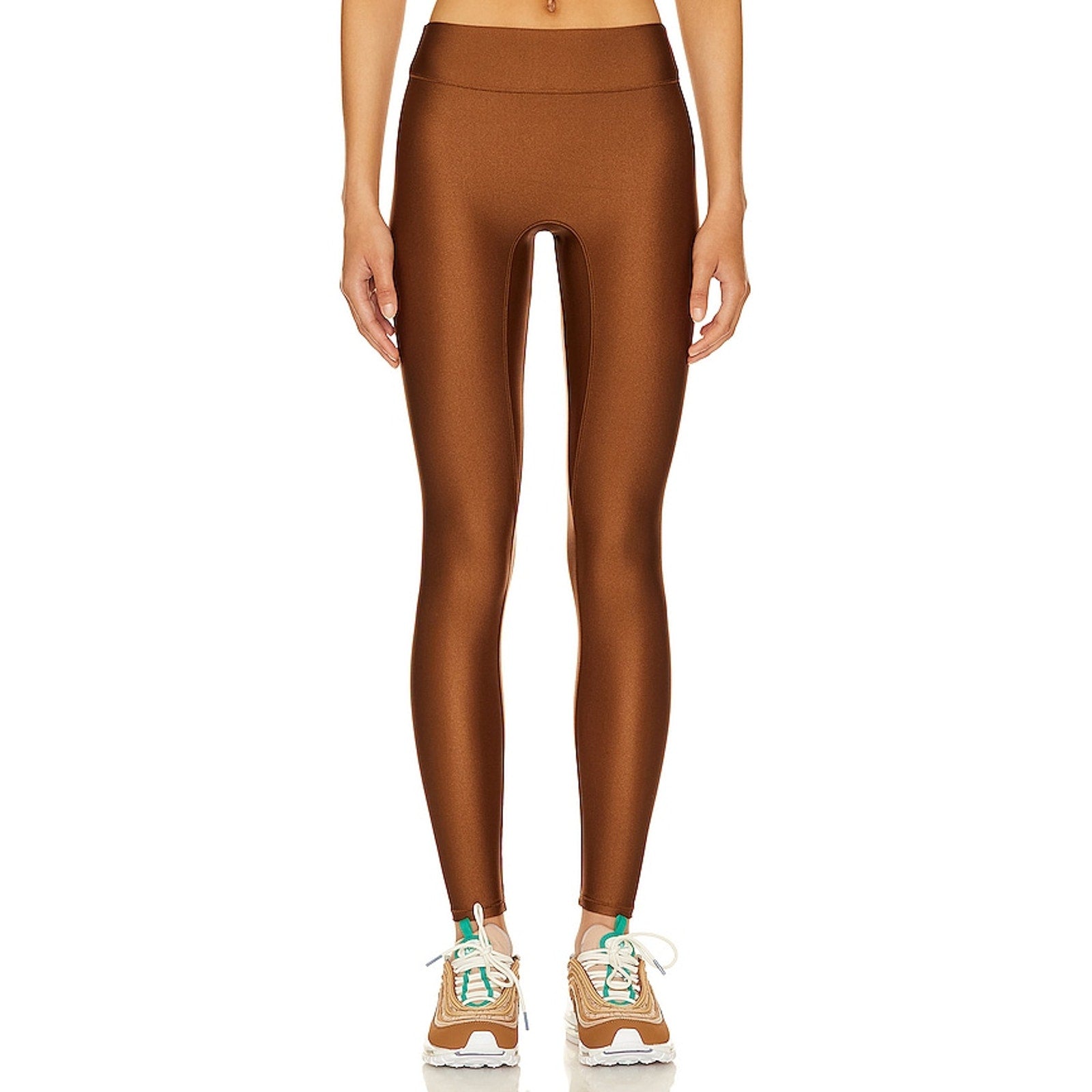 Bananhot 'Aries' Brown Sheen Legging Size M