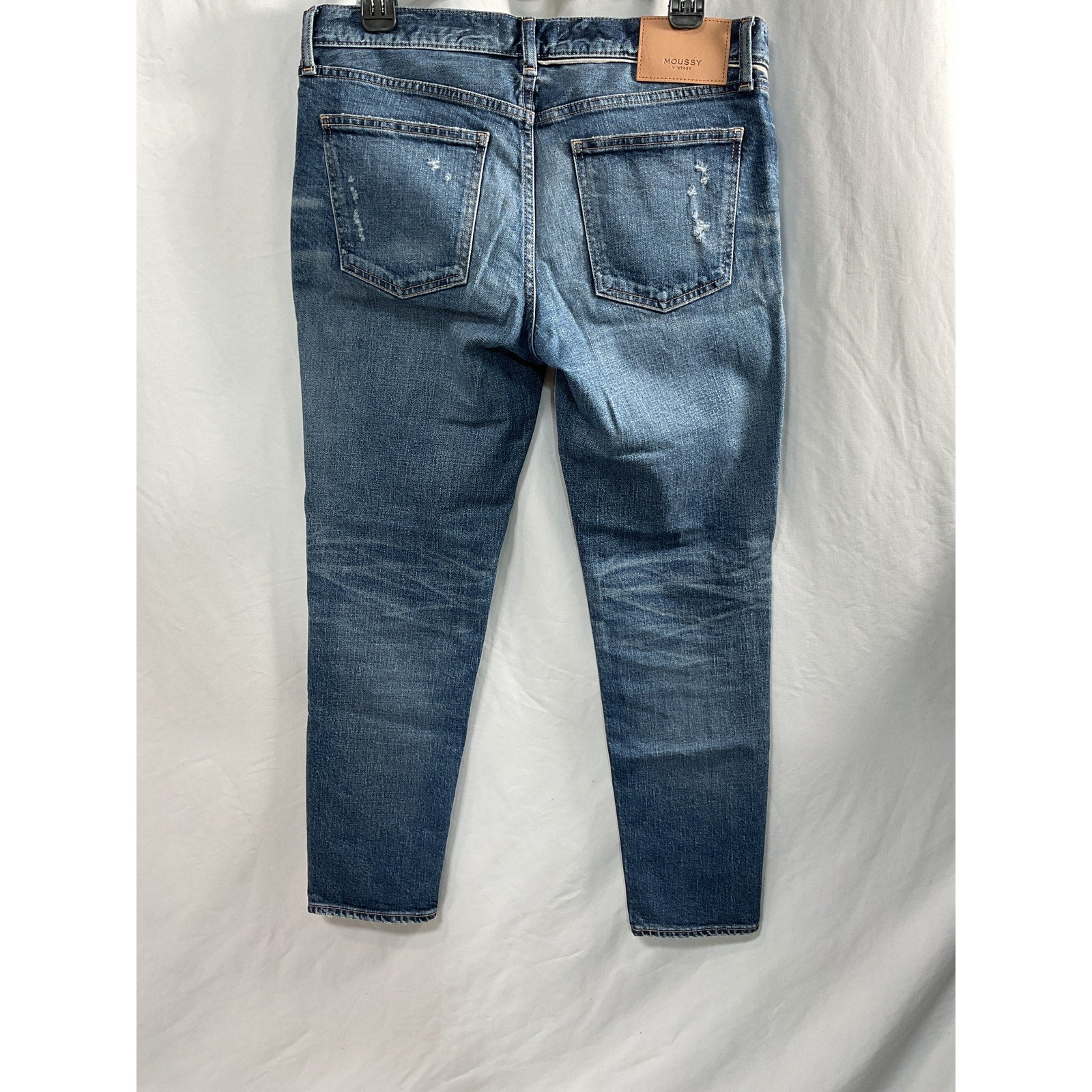 Moussy 'Meadowood' Blue Skinny Denim Jean Size 28