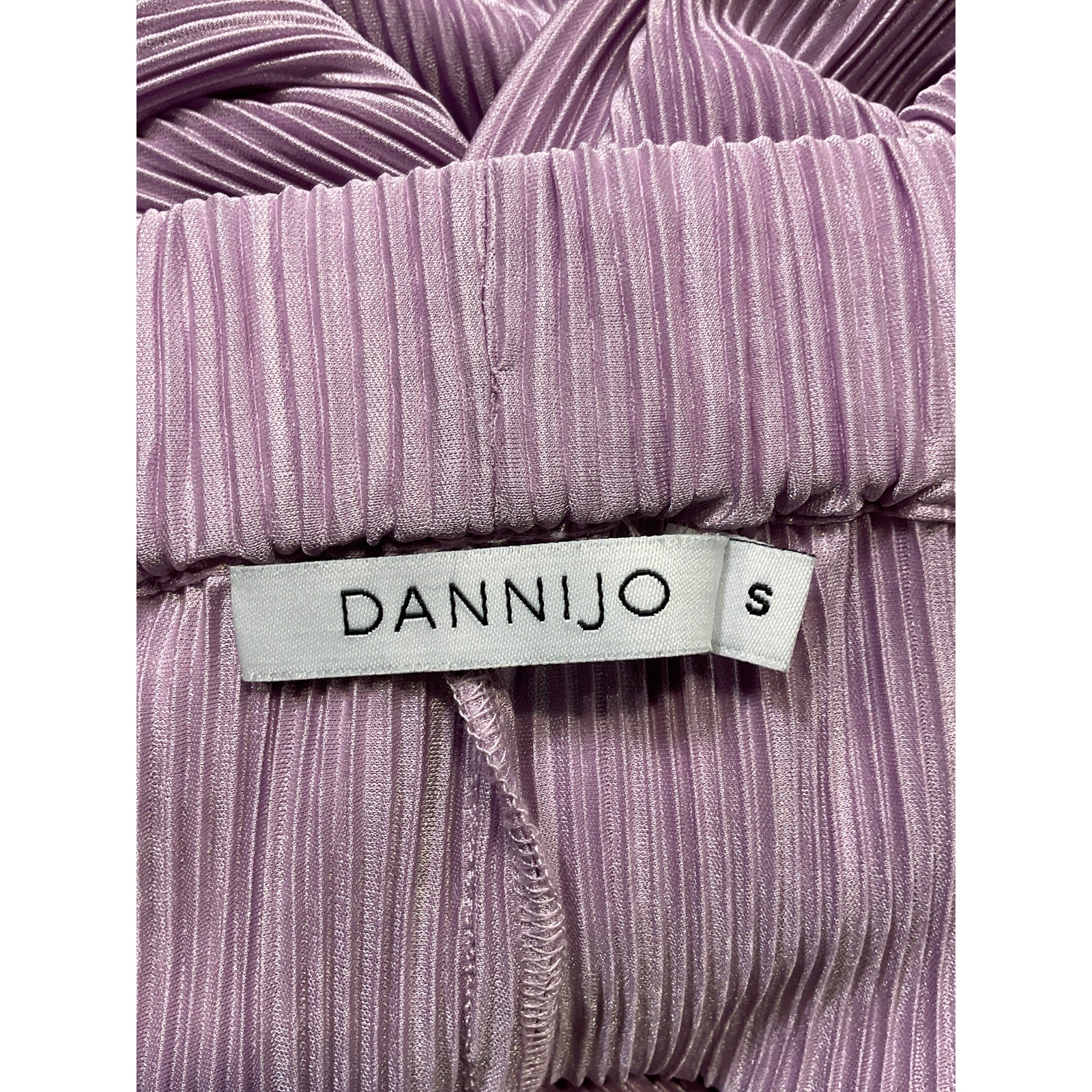 Dannijo 'Pleated' Purple Culotte Pant Size S