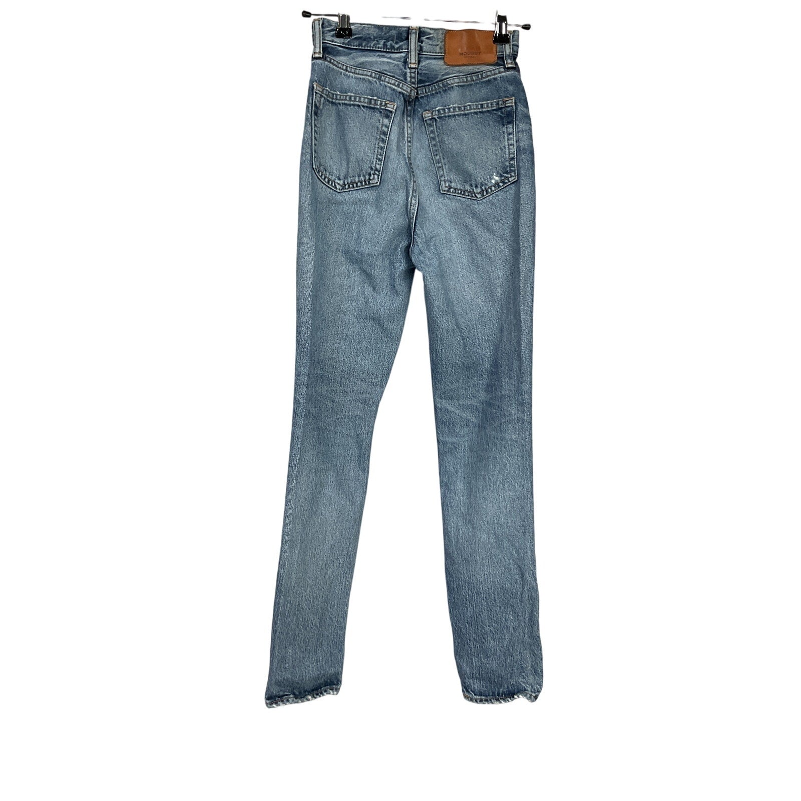 Moussy 'Lombard' Blue Cotton Slim Straight Denim Jean Size 23