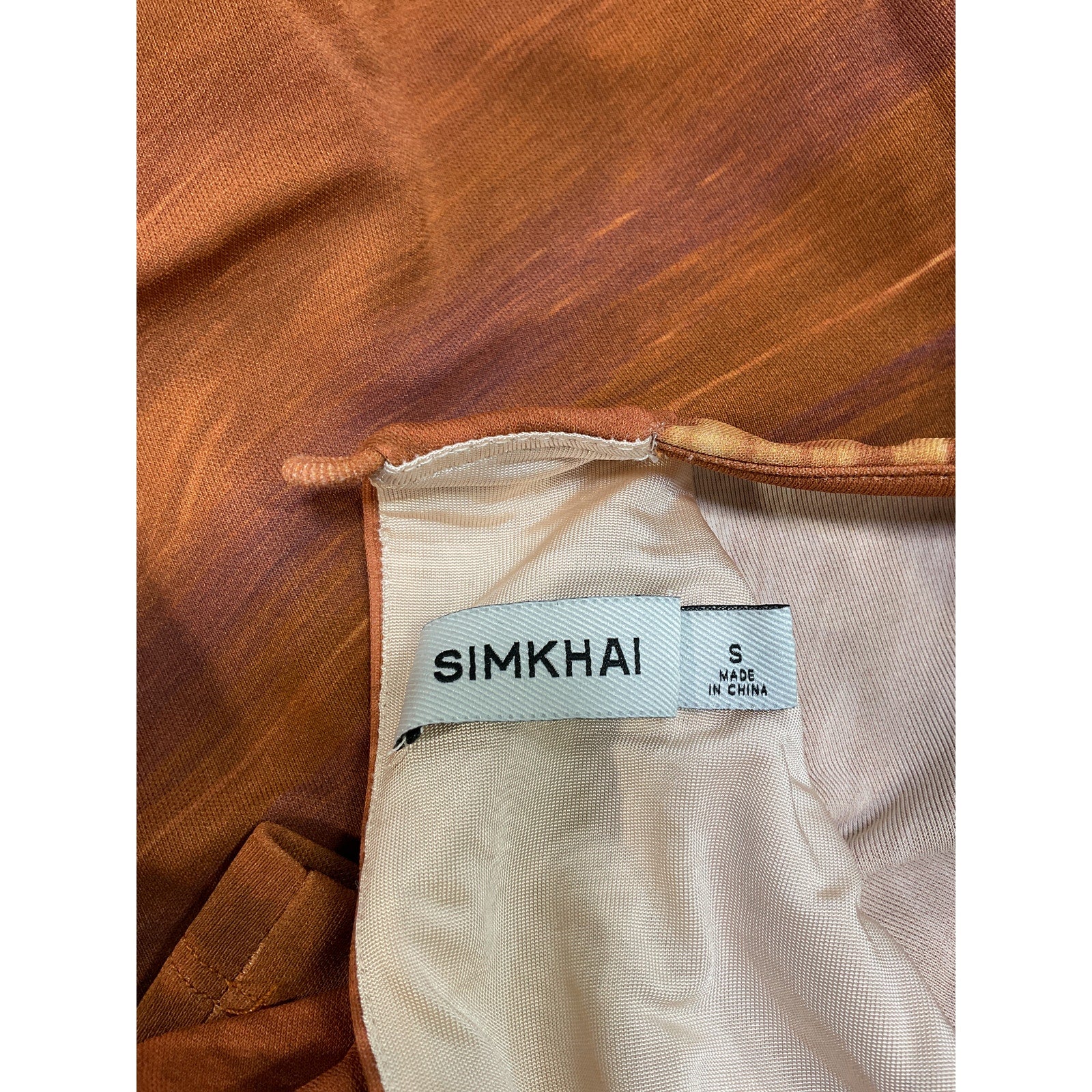 Simkhai 'Abby' Blue Mini Dress Size S