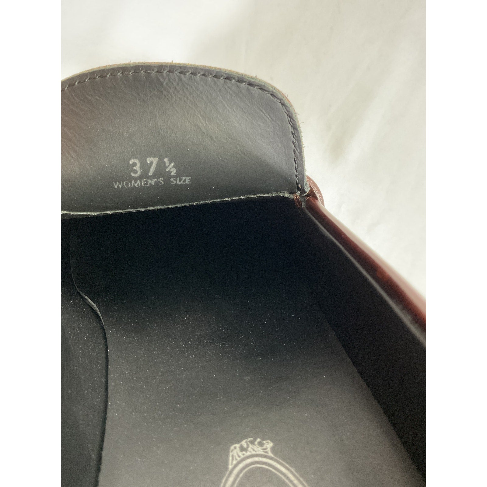 Tod's 'Gomma' Brown Leather Pesante Lug-Sole Penny Loafers Size 7.5