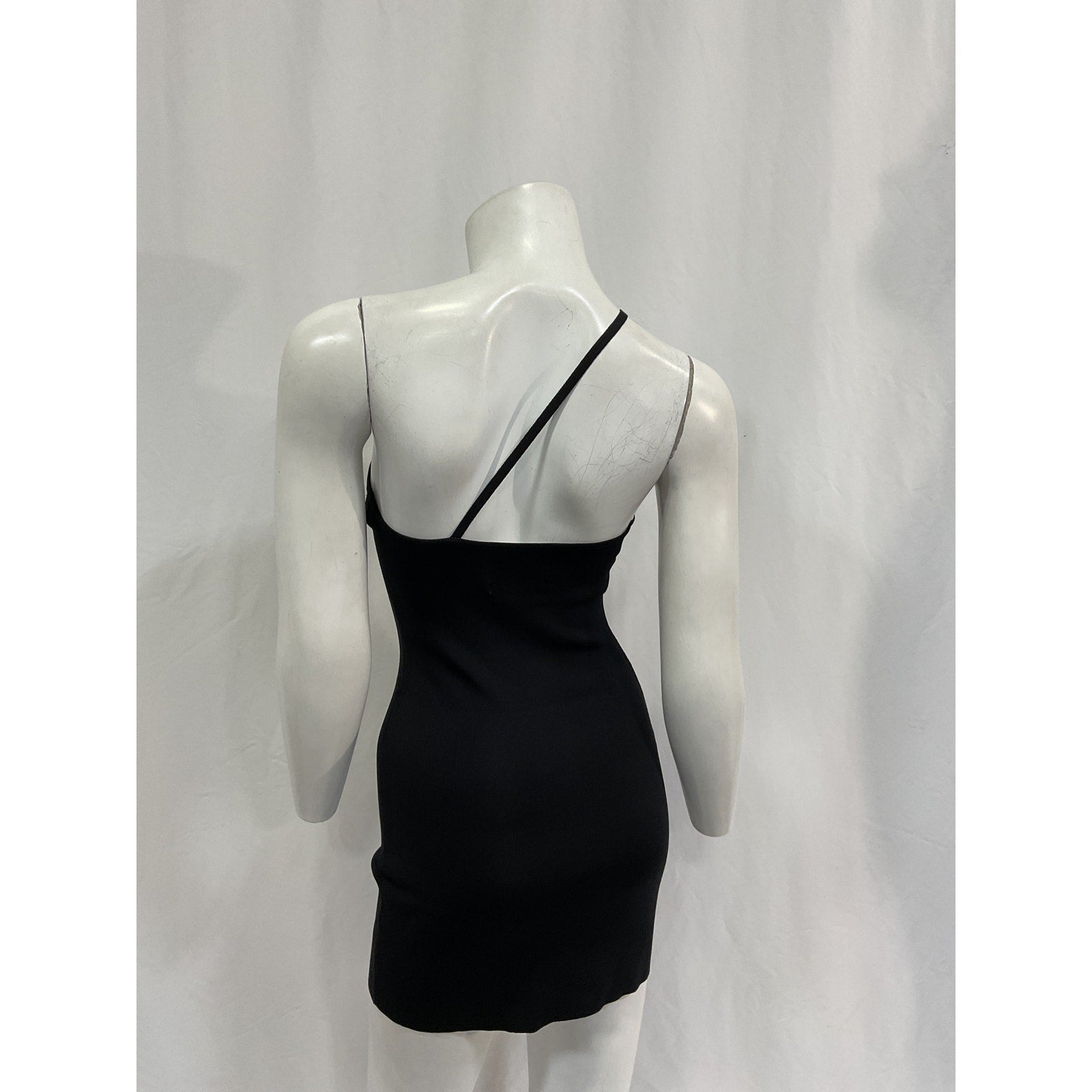 Atoir X 'Lara Worthington' Black Viscose Mini Dress Size S