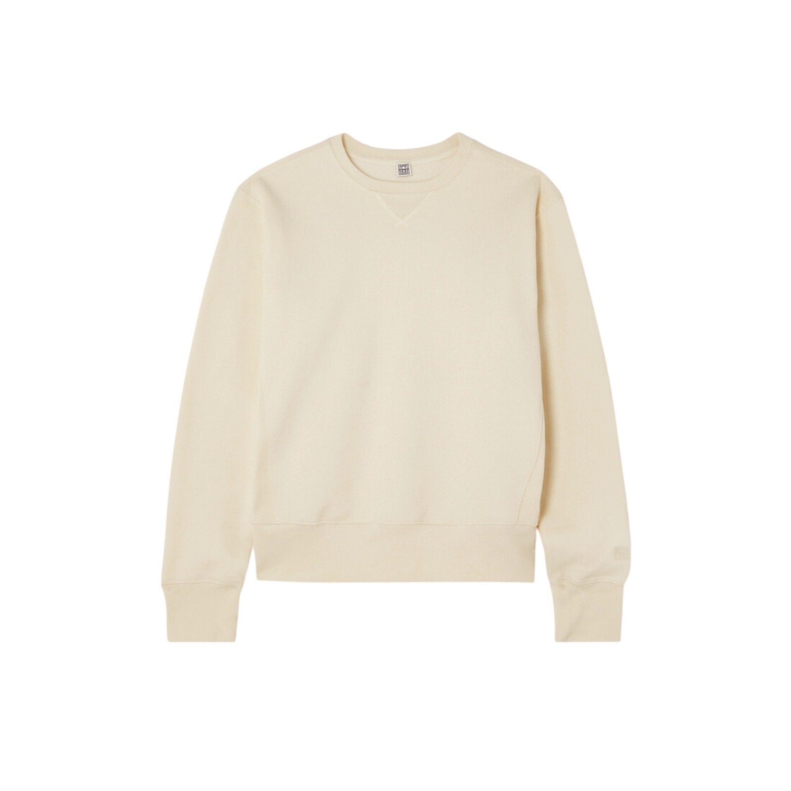 Toteme Organic Cream Cotton-Jersey Sweatshirt Size M