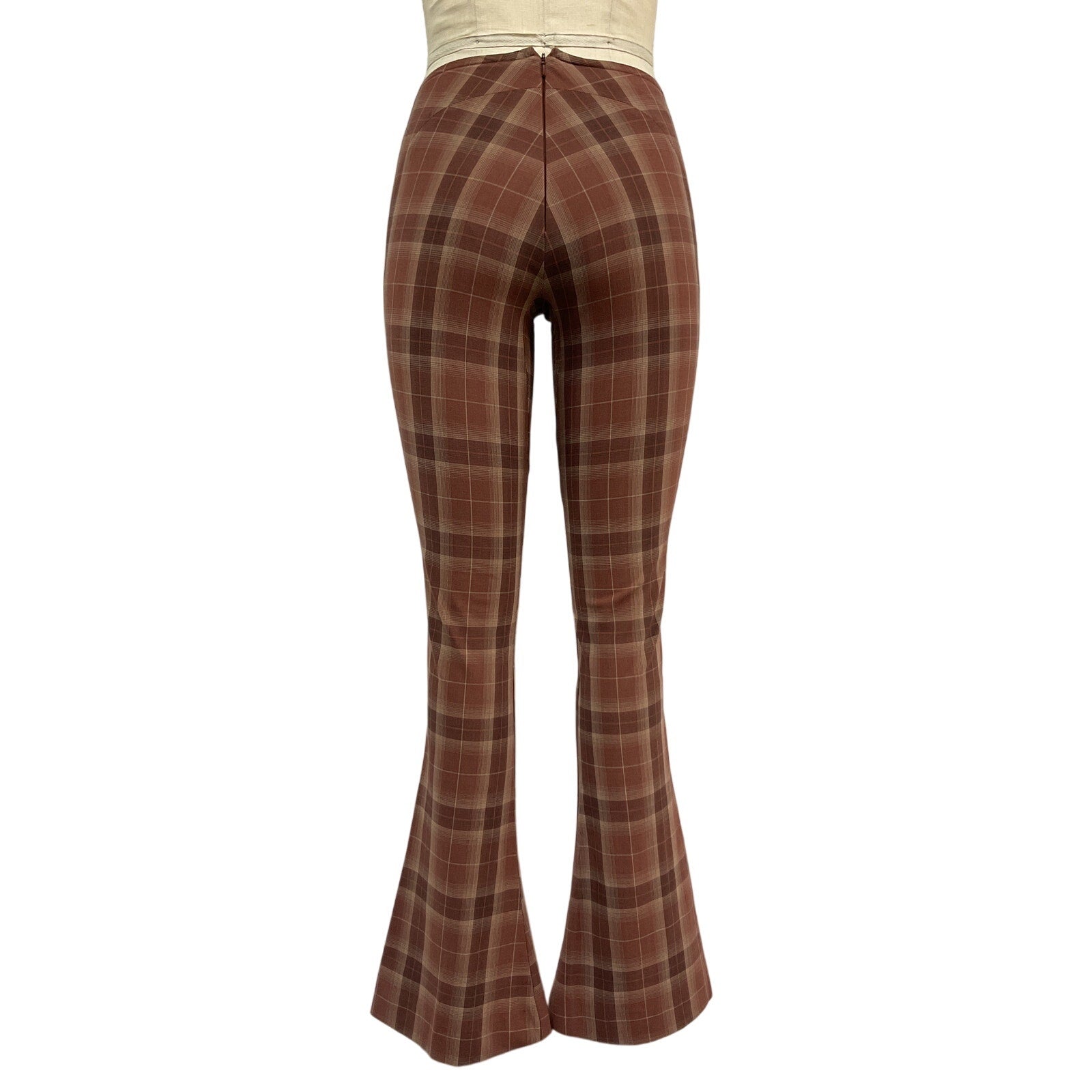 Knwls Brown Wool Trousers Size 8