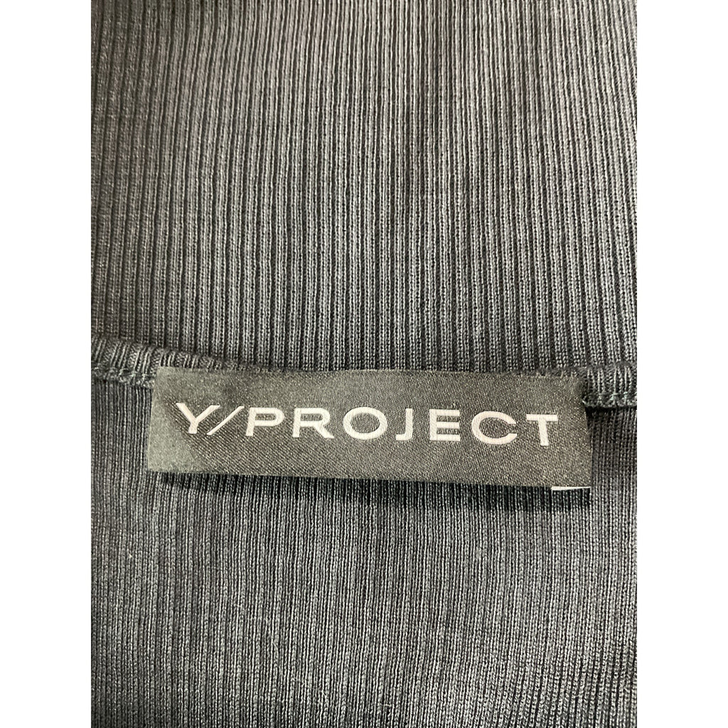 Y/Project Invisible Black Cotton Strap Dress Size XS