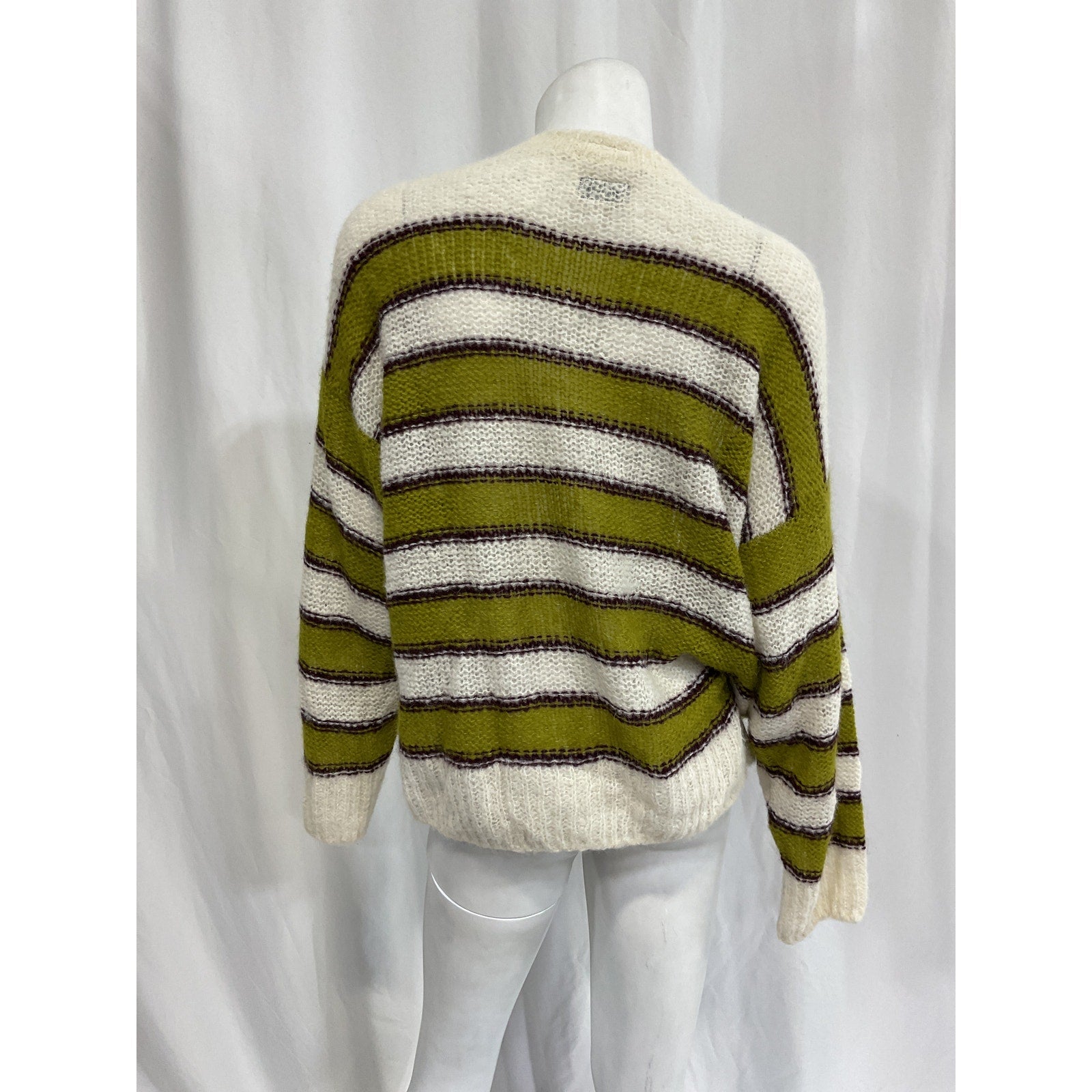 Mother 'The Biggie' White Jumper Size S