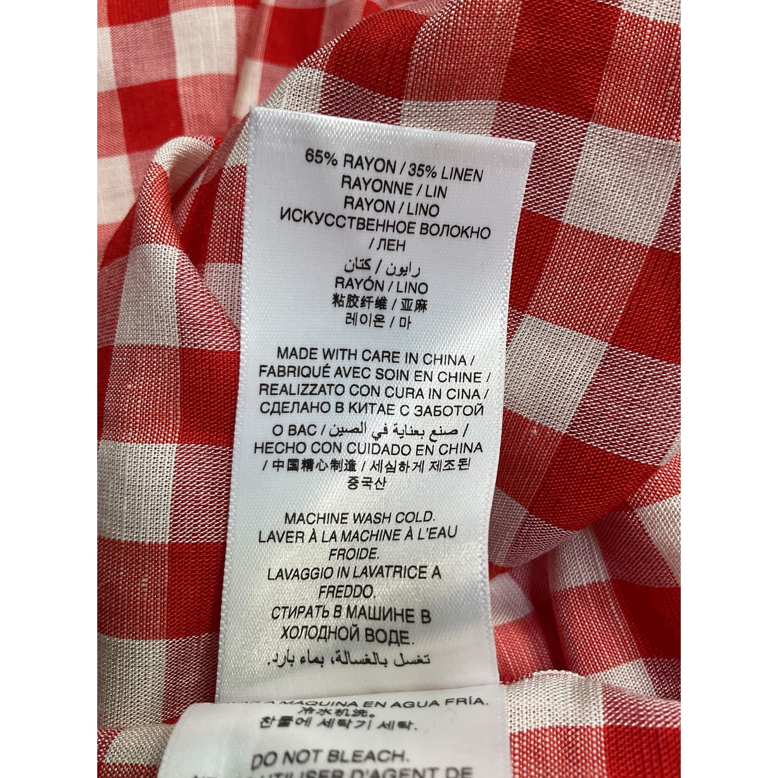 D�en 'Coralie' Red Rayon Dress Size 0 - NWT
