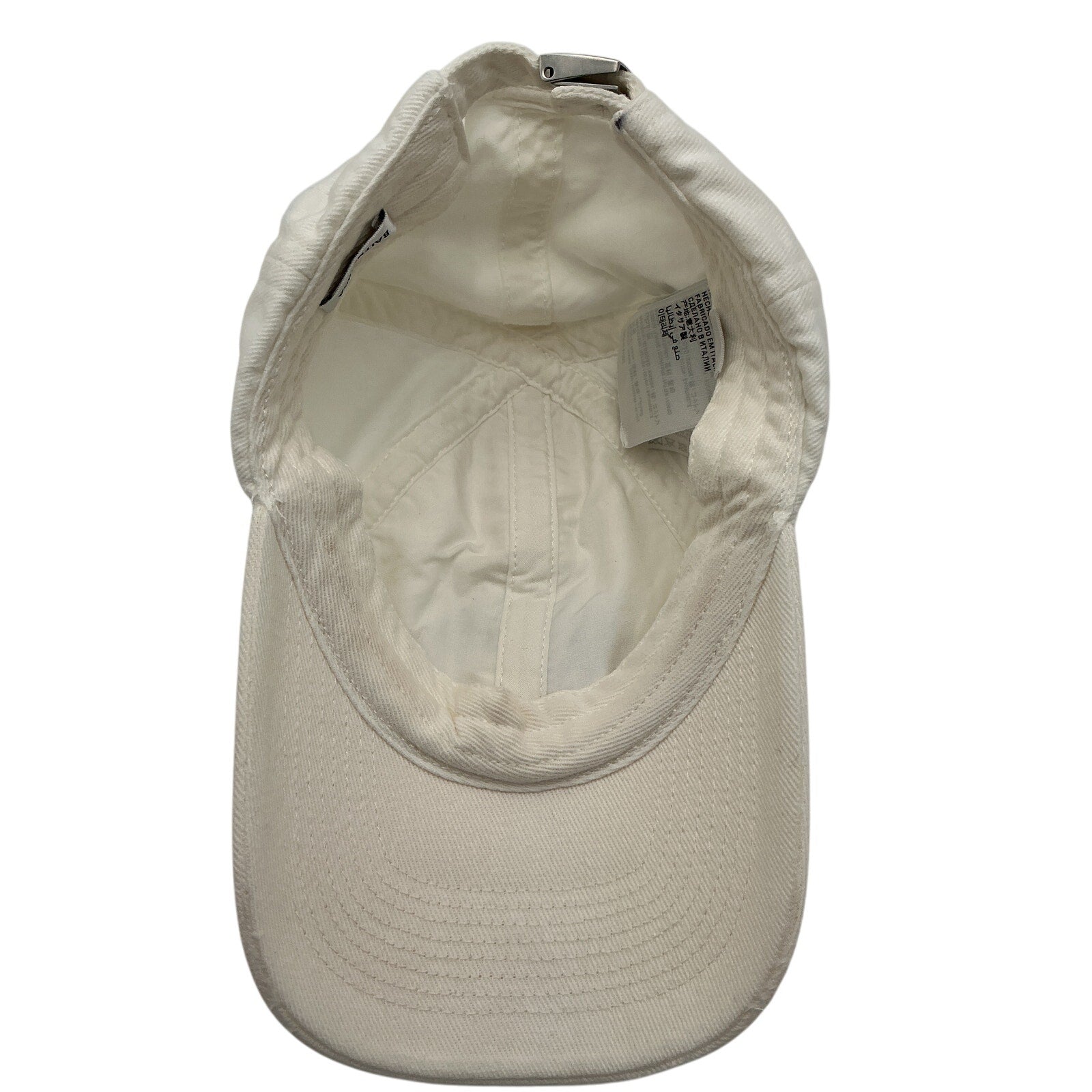Balenciaga 'Paris' Off White Cap Size S