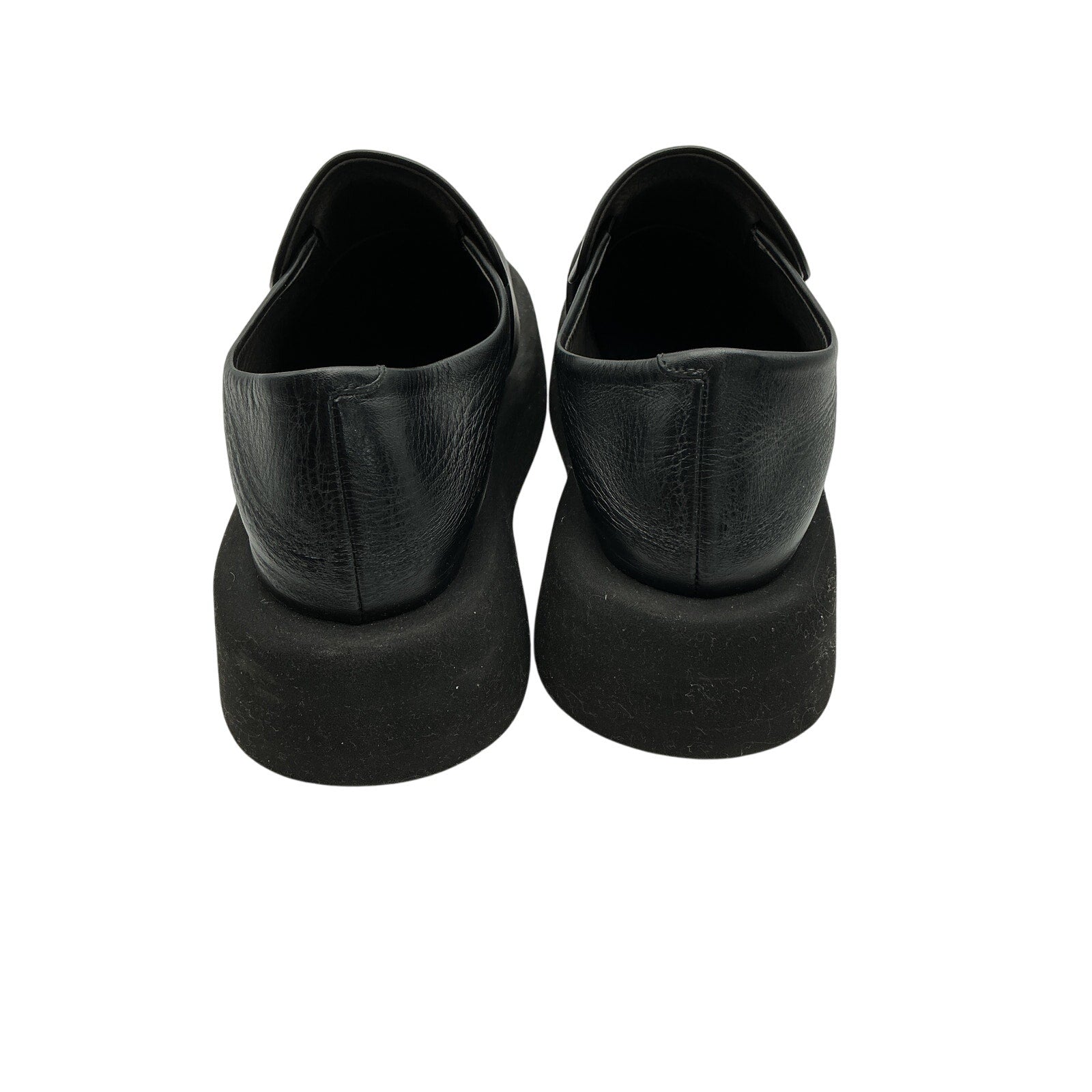 Mars�ll 'Gomme' Black Leather Gommellone Loafers Size 5.5