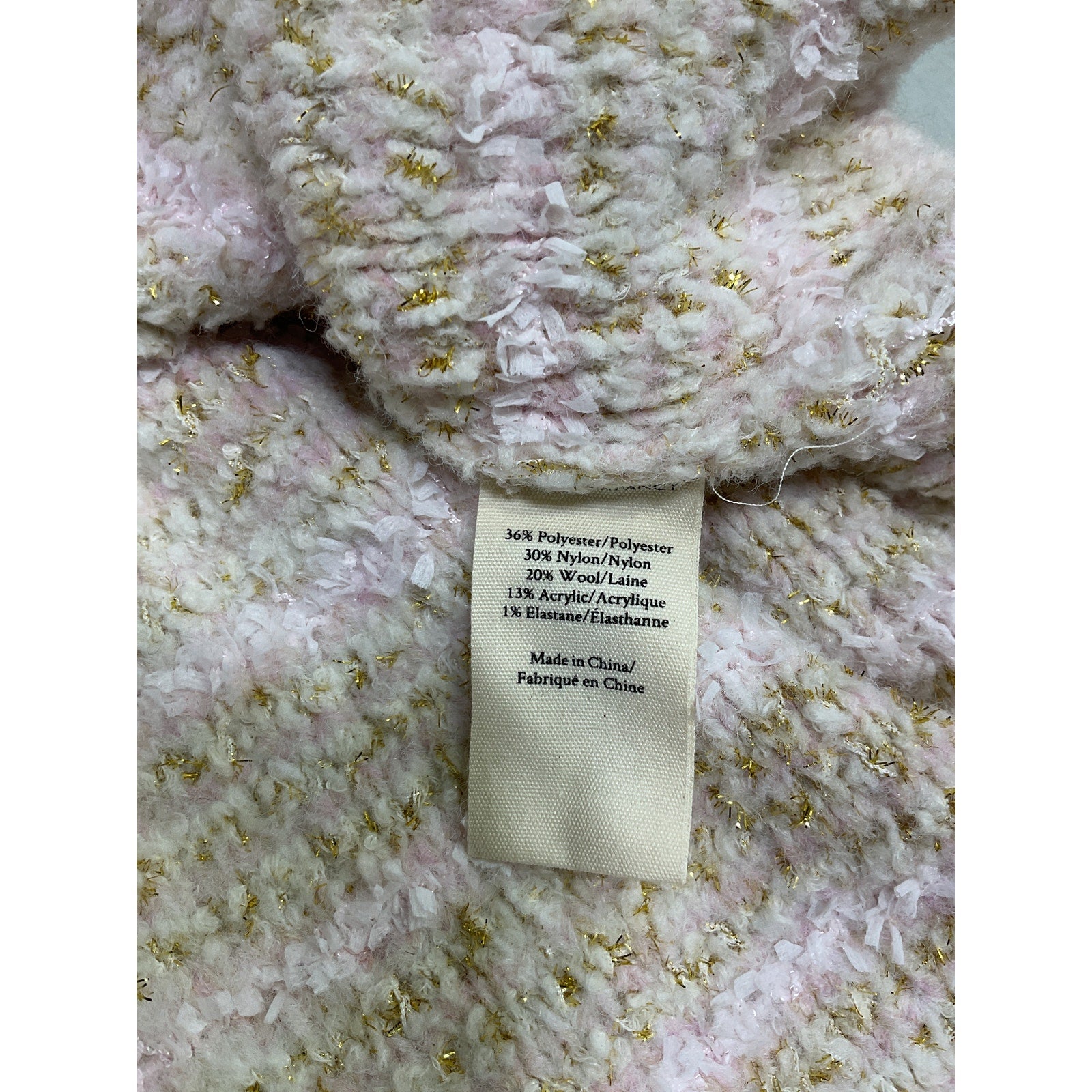 Loveshackfancy 'Bibi' White Wool Knit Skirt Size XS