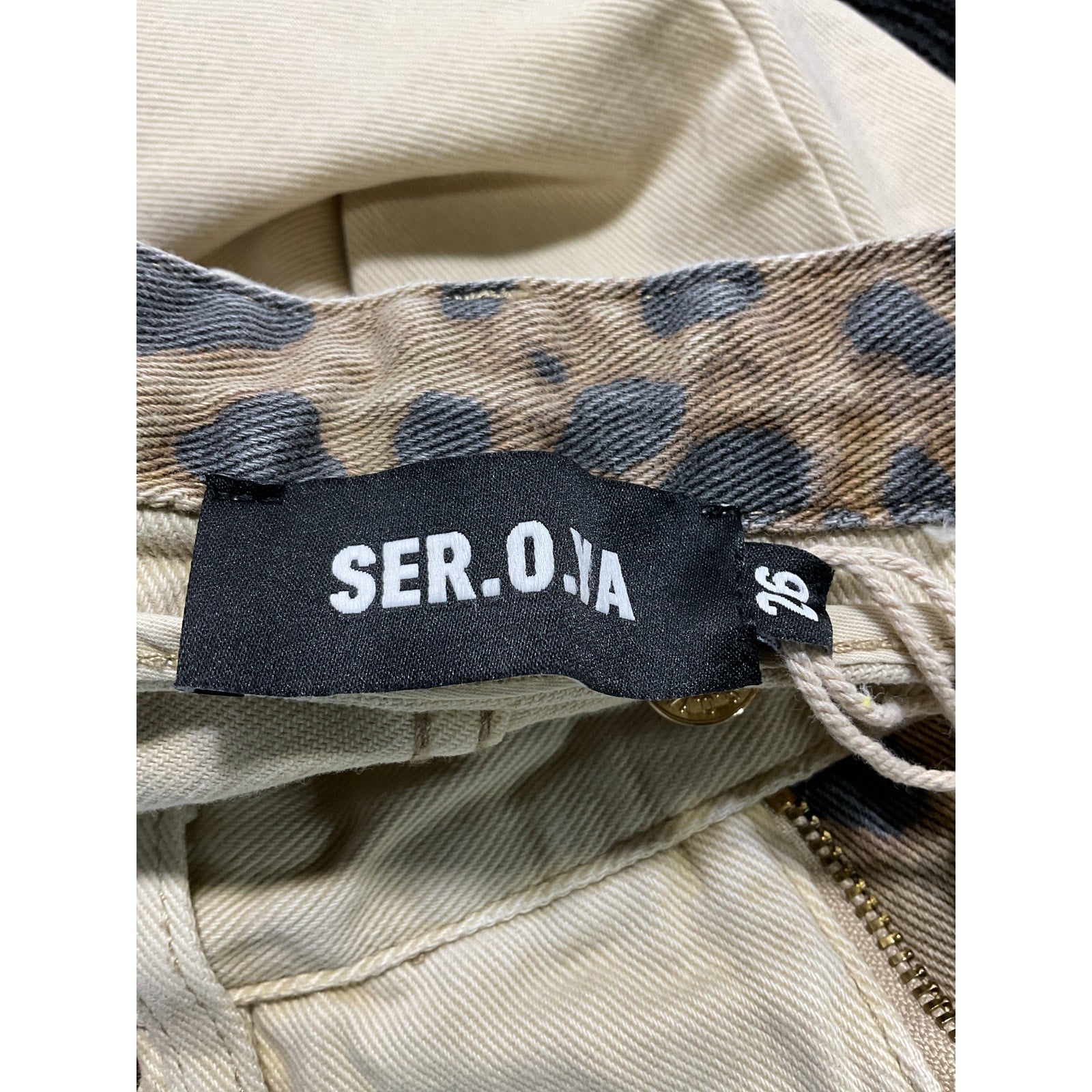 Ser.O.Ya 'Christy' Tan Denim Jean Size 26