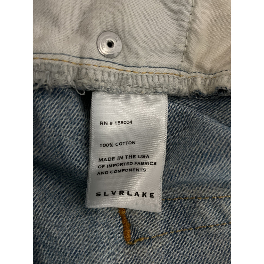 Slvrlake 'Lennox' Blue Low Rise Slouch Denim Jean Size 30