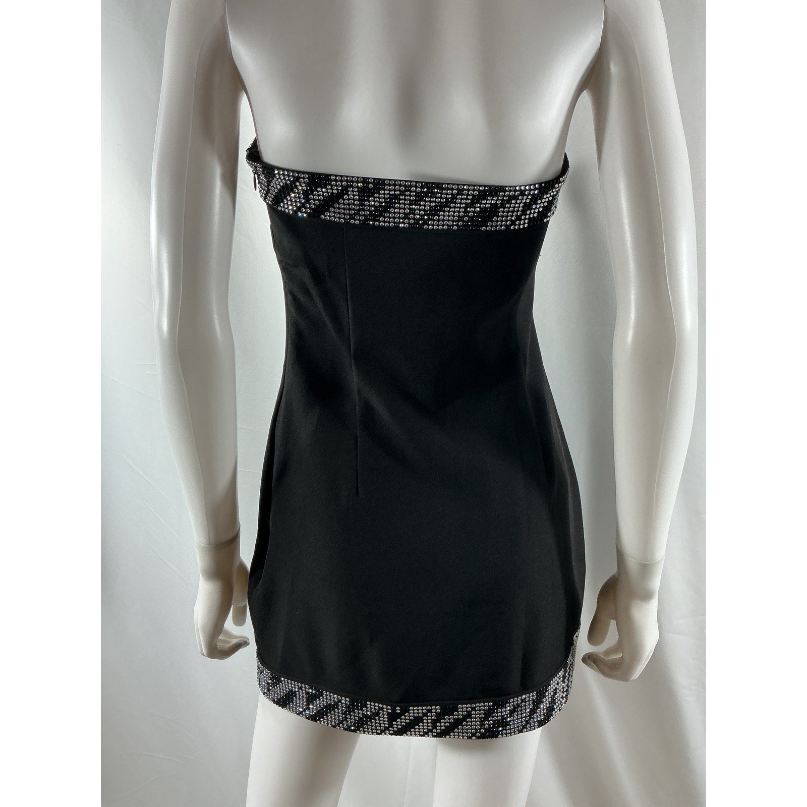 Retrofete 'Abigail' Black Polyester Dress Size S