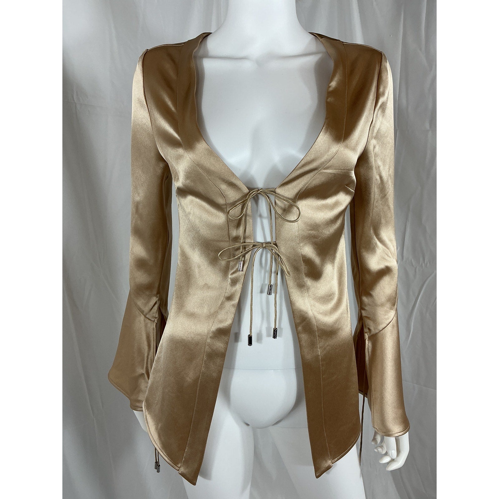 Retrof�te 'Svea' Beige Blouse Size XS