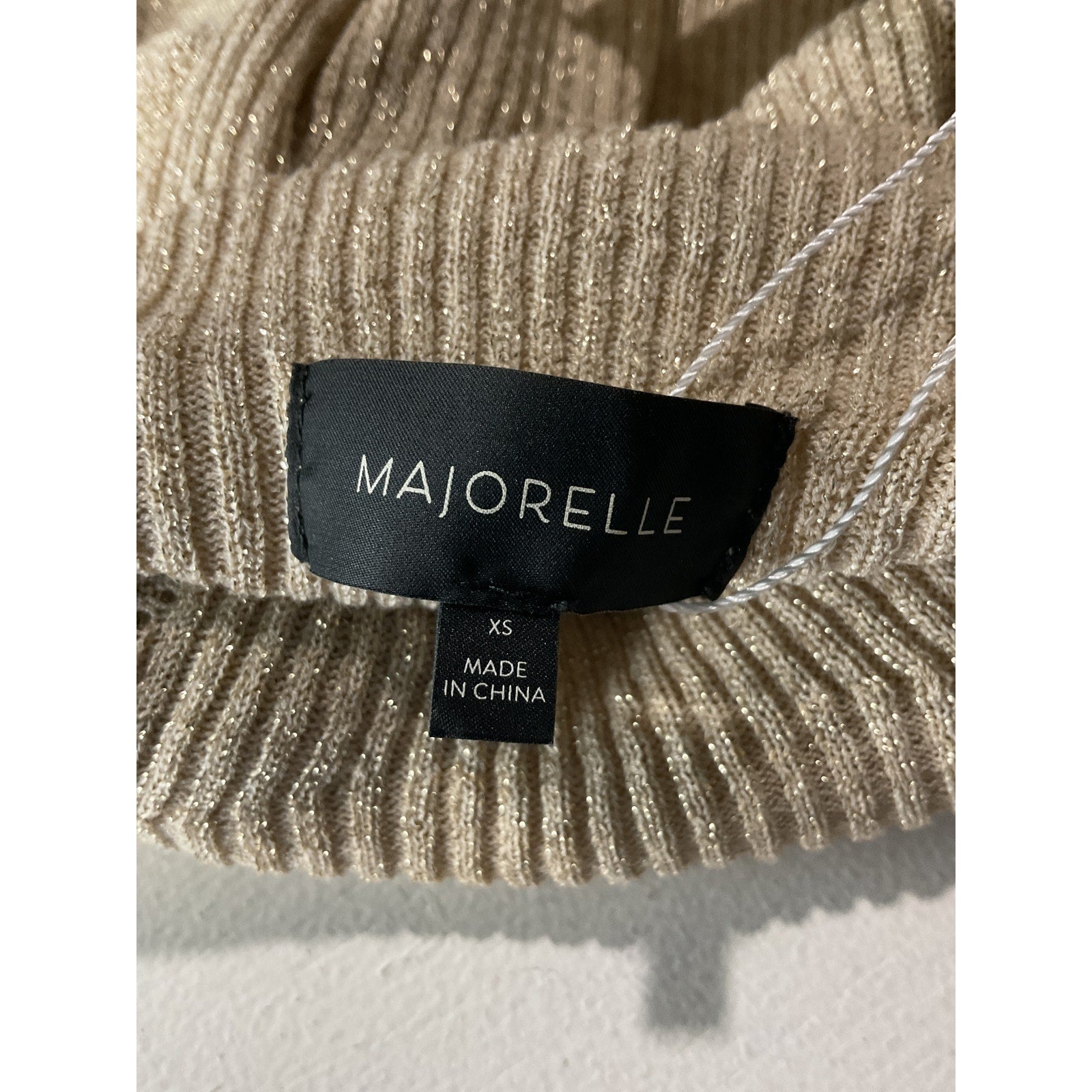 Majorelle 'Annie' White Rayon Sweater Size XS